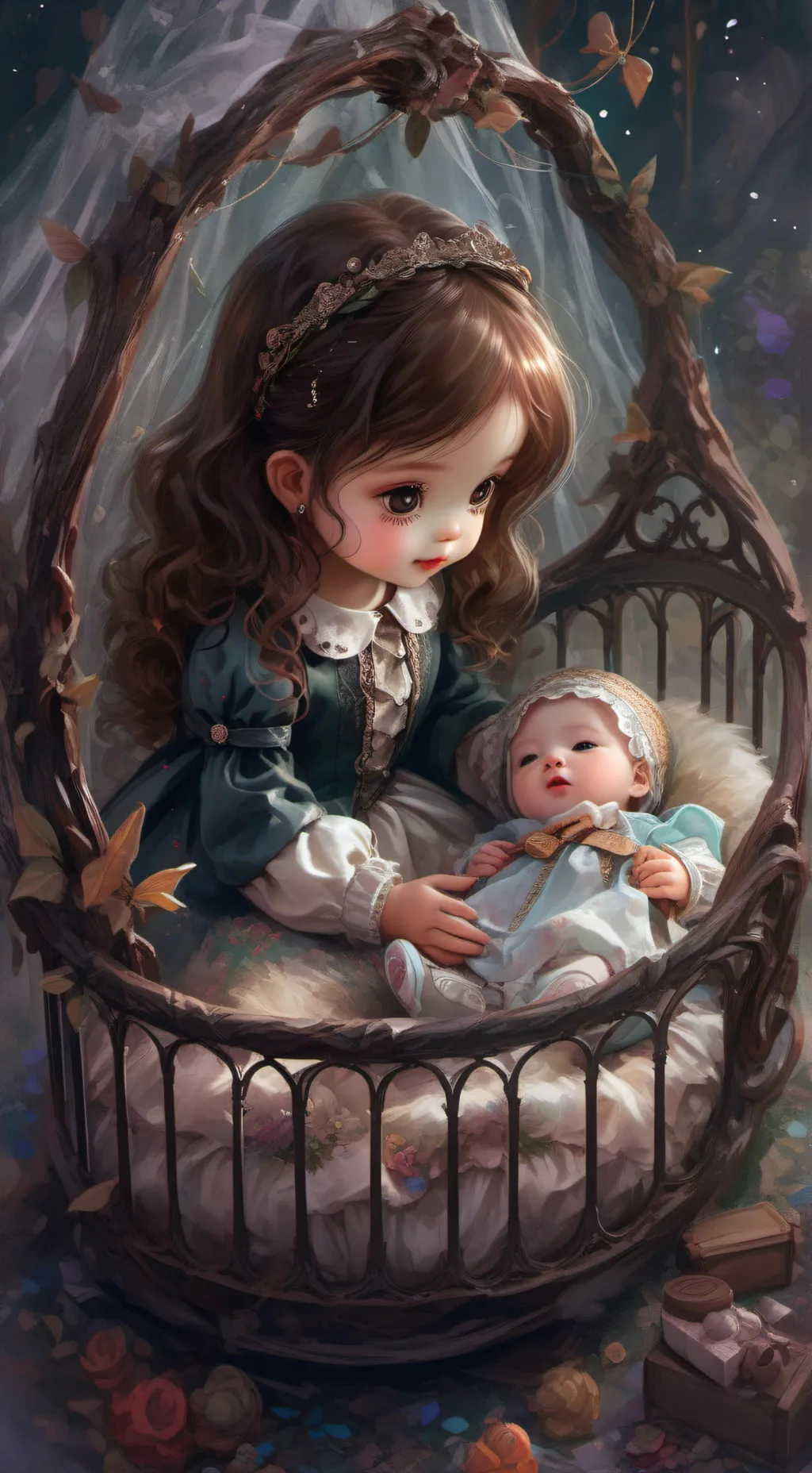 ai character: two sisters background
