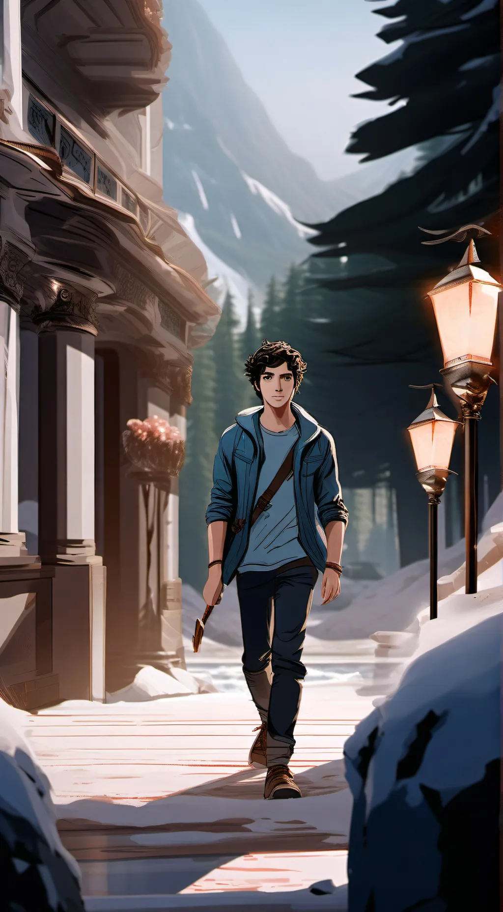 ai character: PJO abandonment  background
