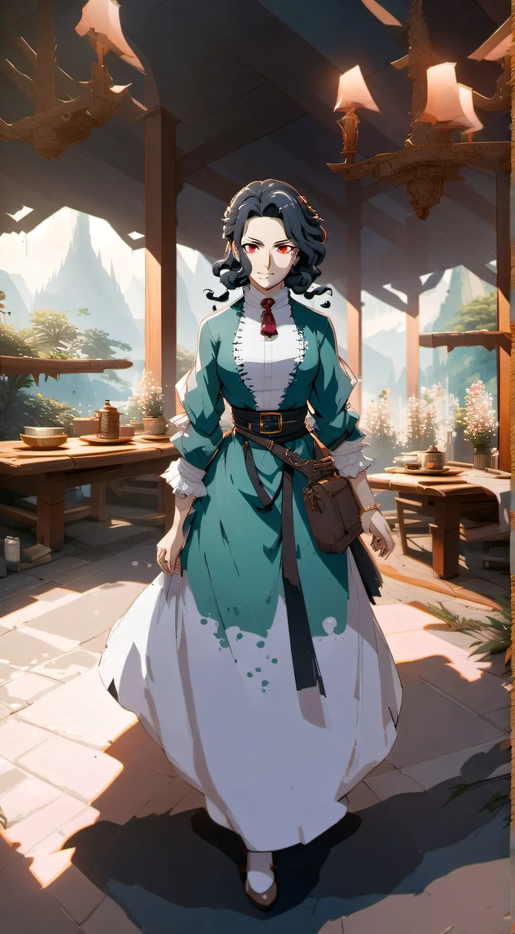 ai character: Sophia background