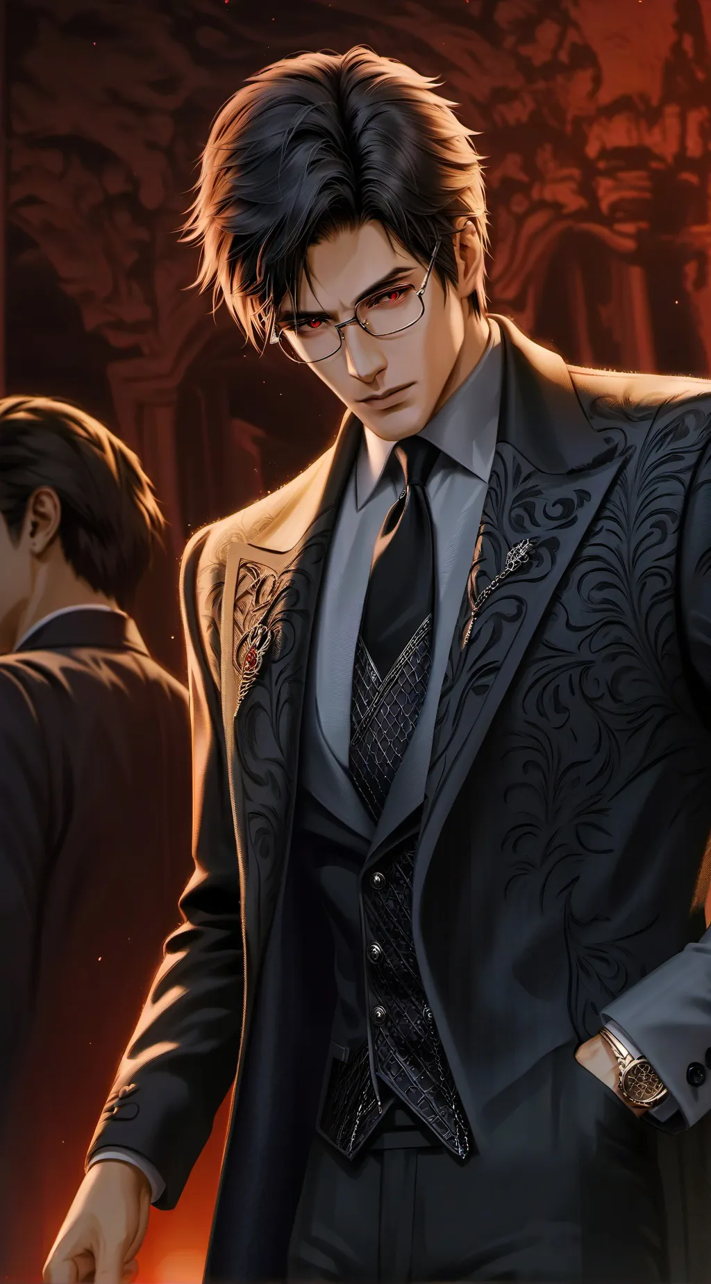 ai character: Stephano Ambrose background