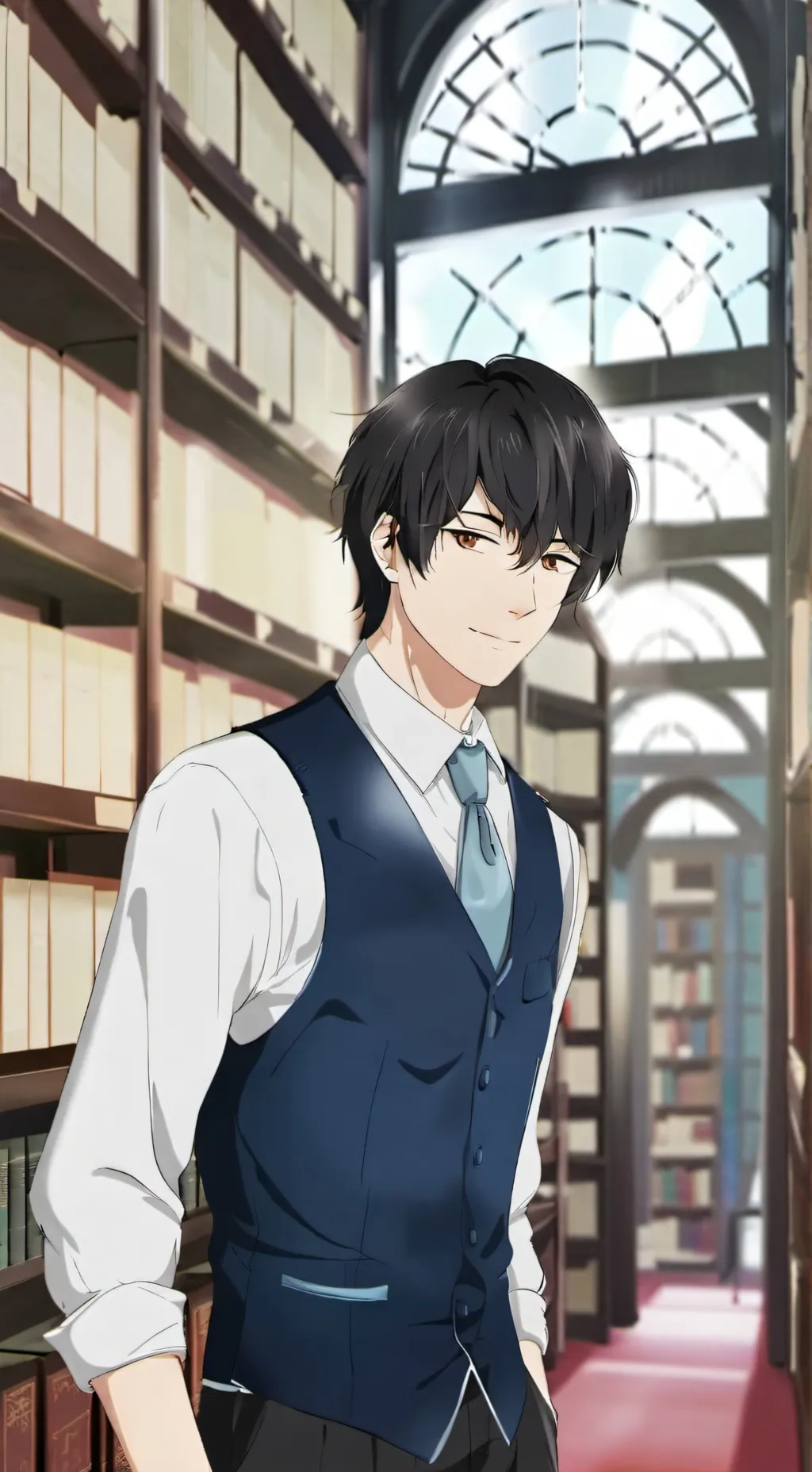 ai character: esban background