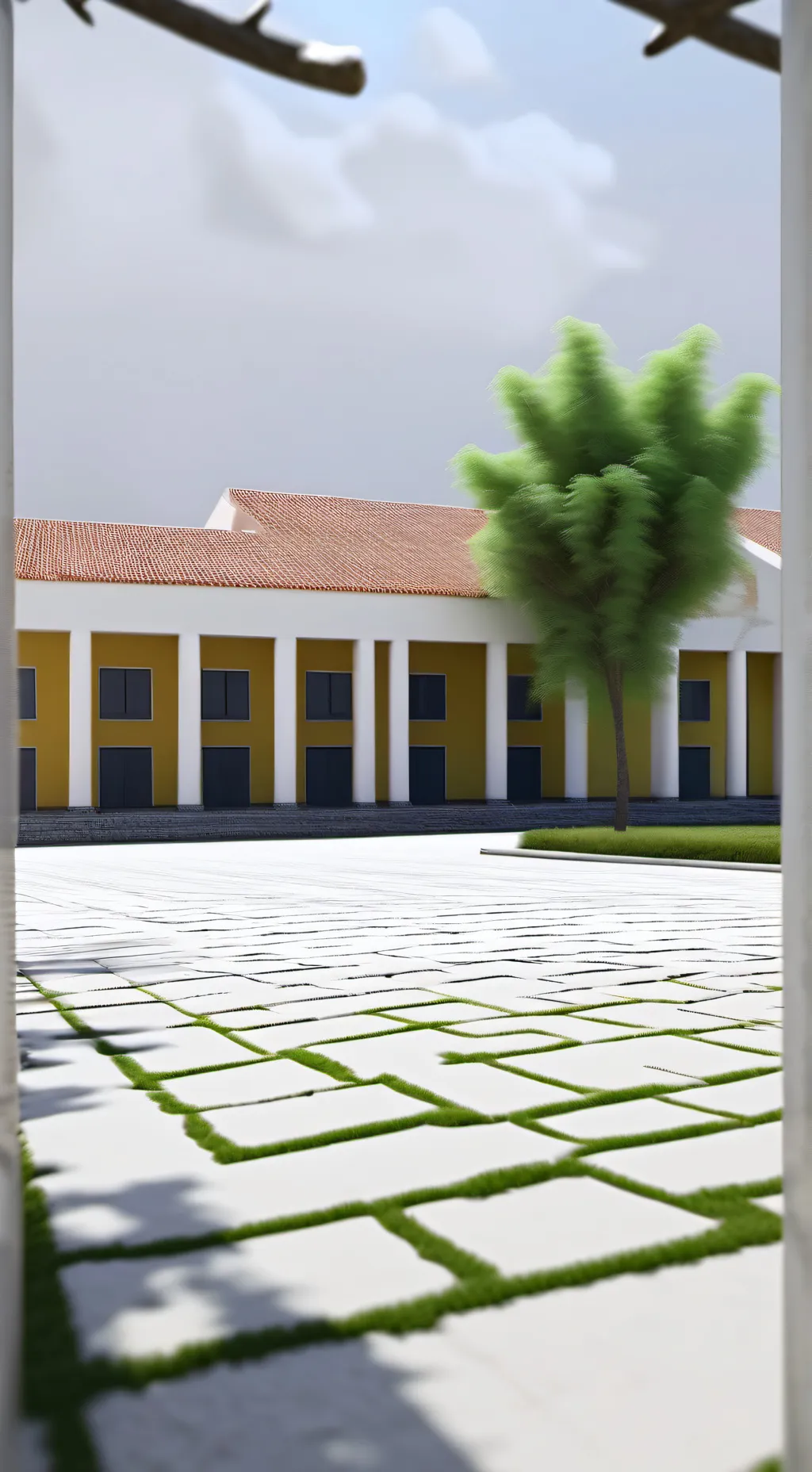 ai character: Escuela de Chico!  background