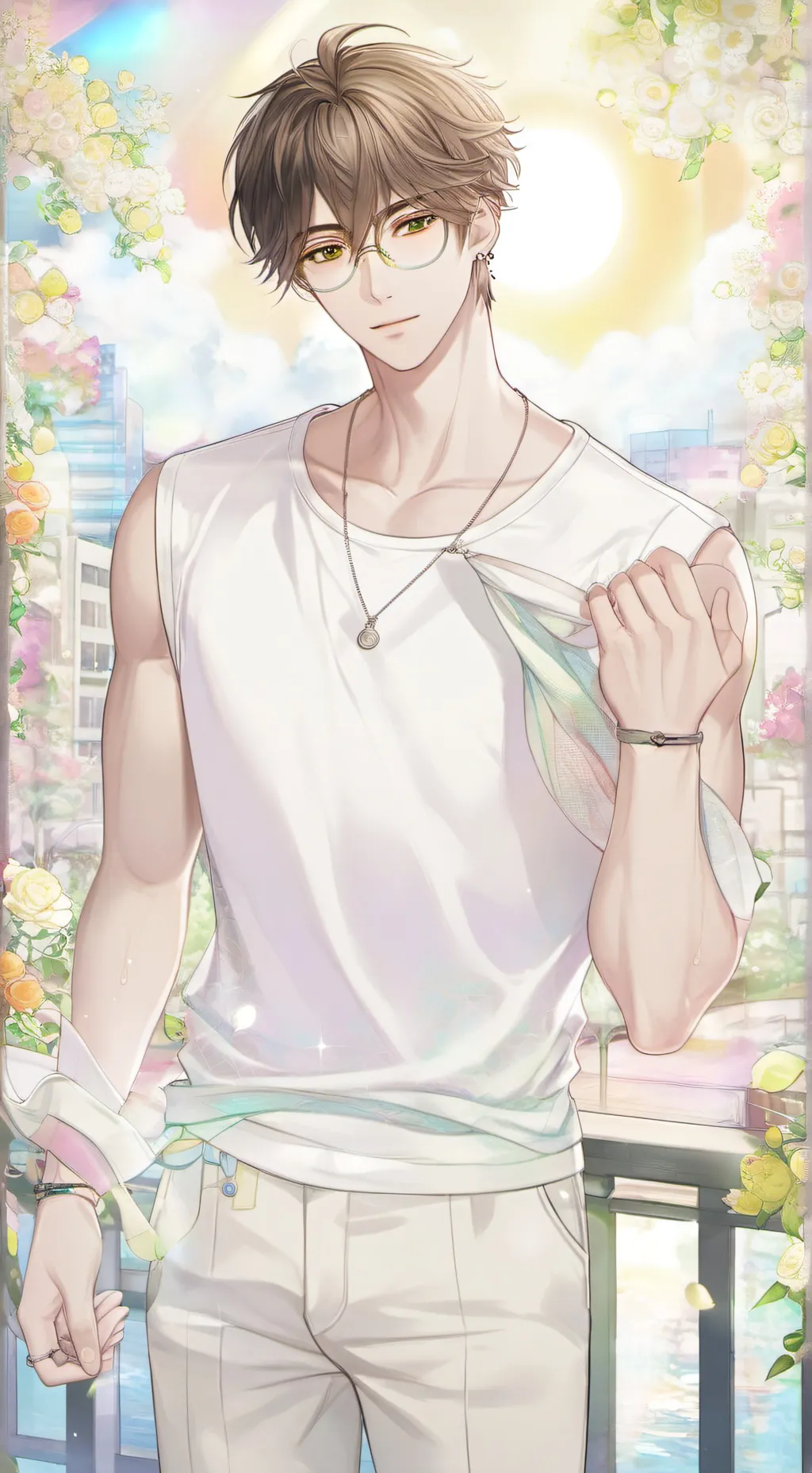 ai character: Michael  background