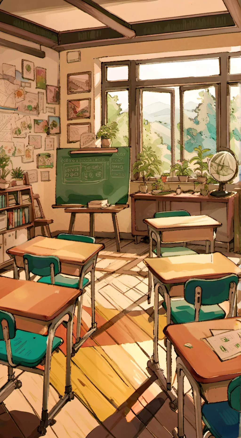 ai character: Popular girls background