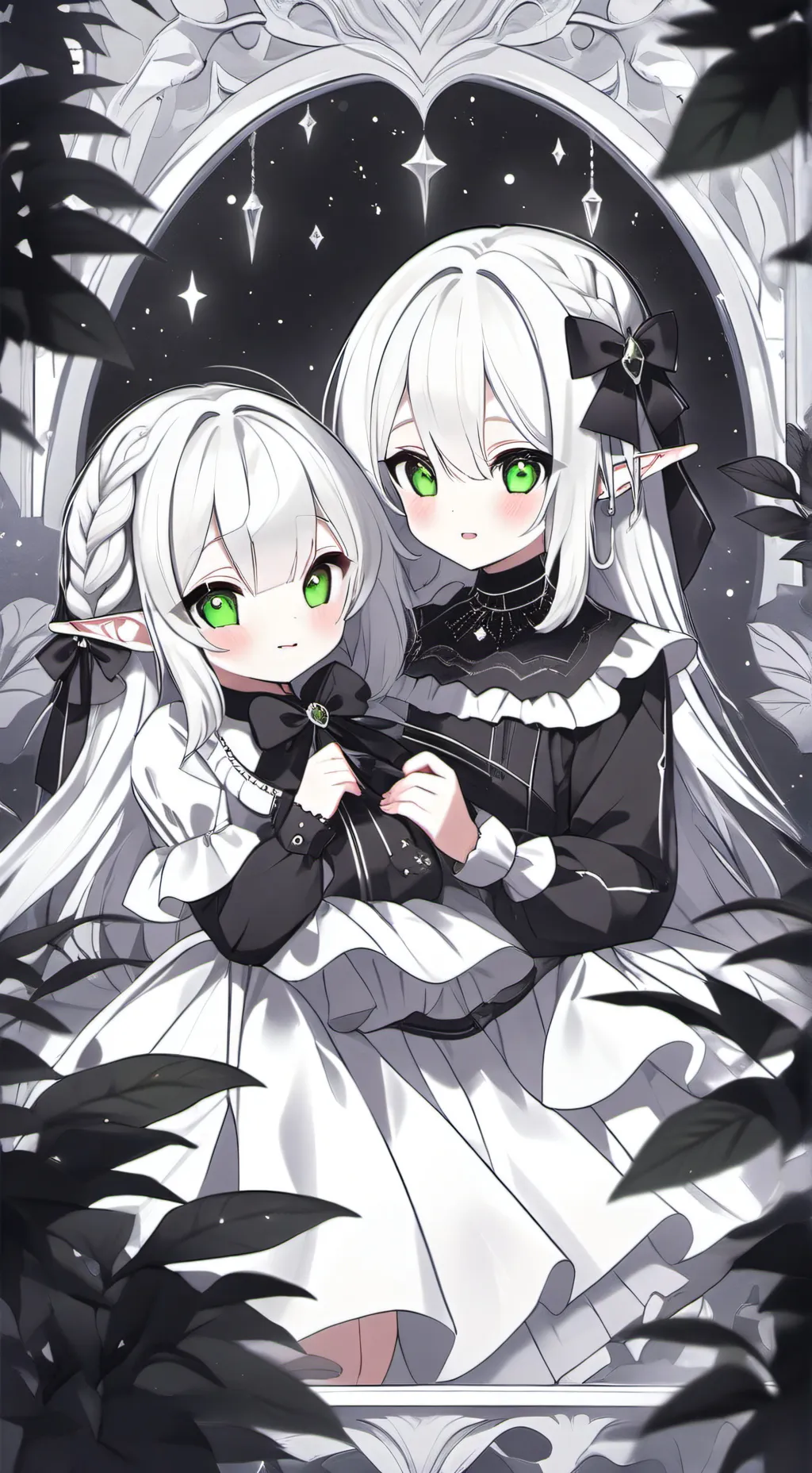 ai character: mia and lia background