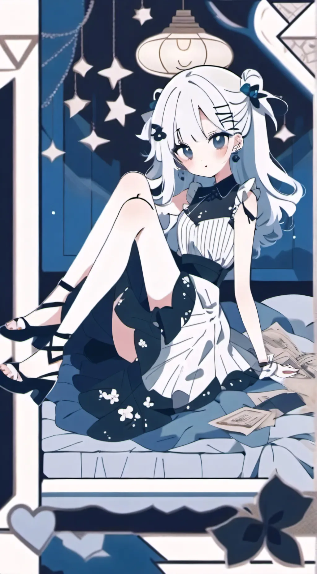 ai character: angel background