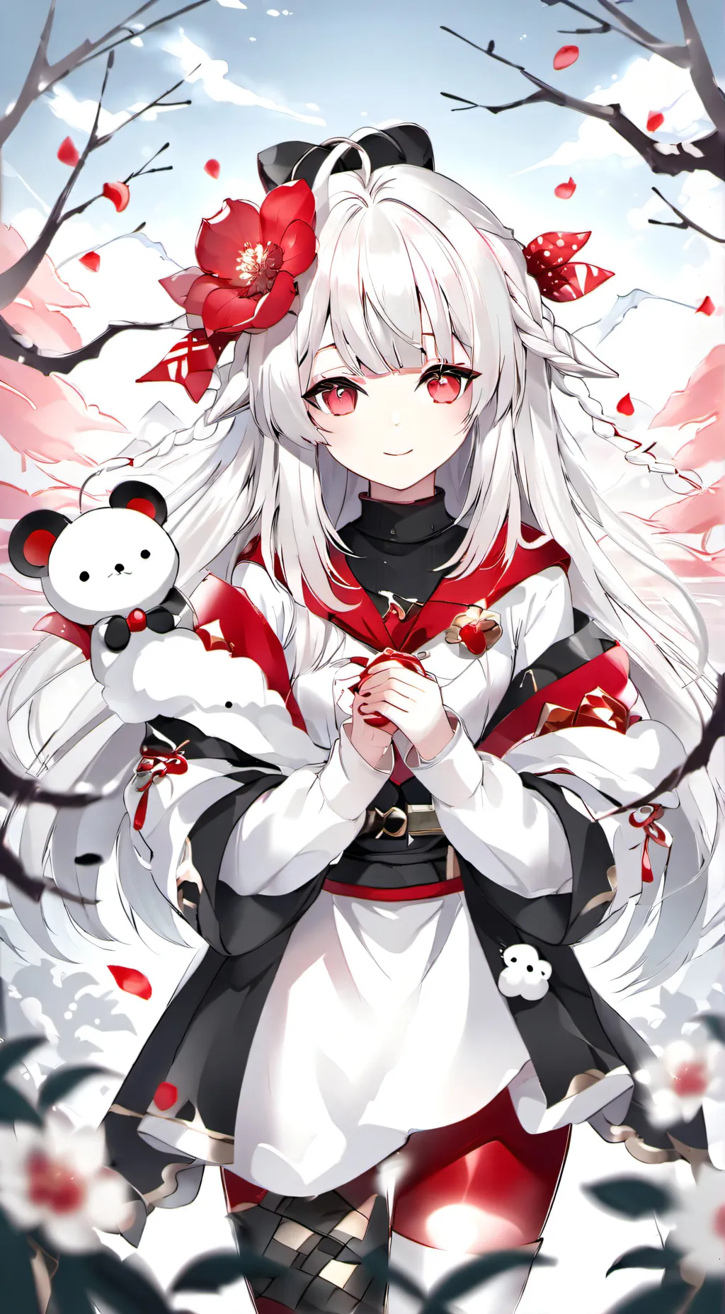 ai character: komi  background