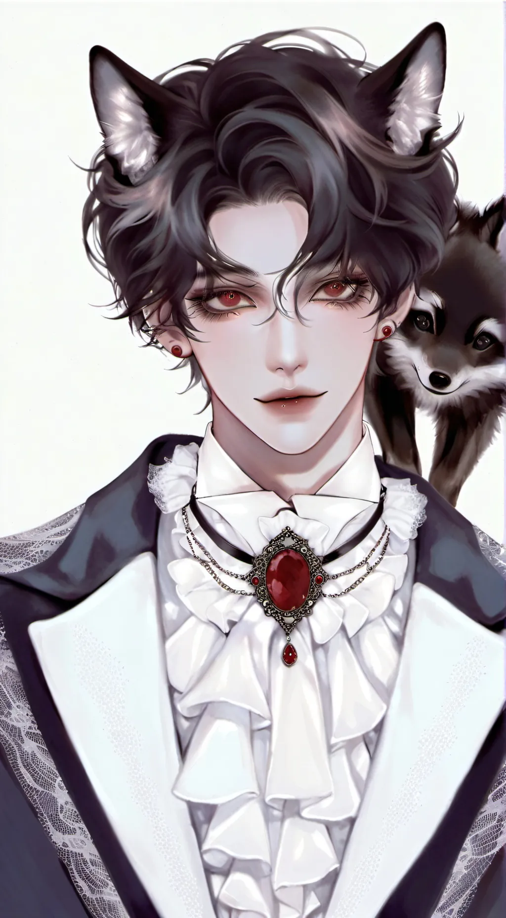 ai character: tu lobo🤨👊 background