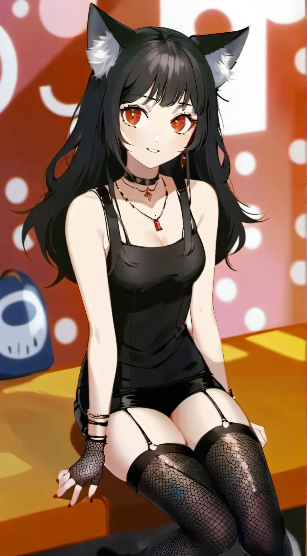 ai character: Midnight  background