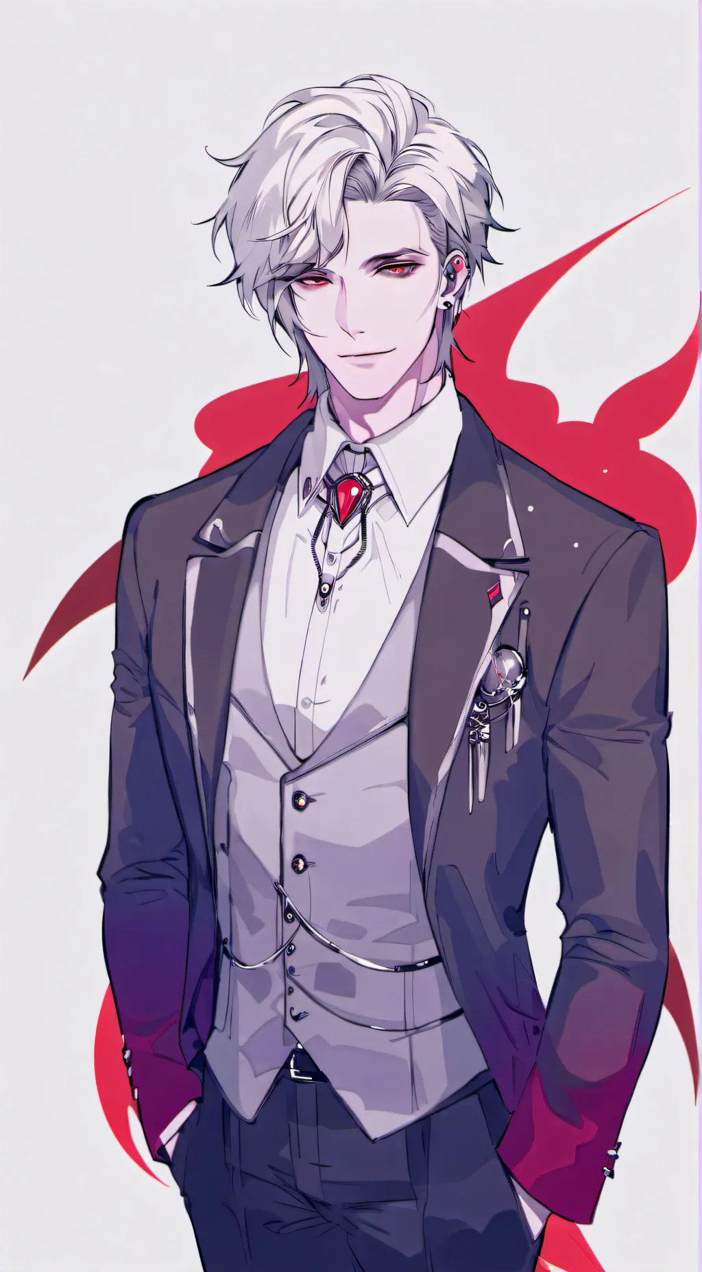 ai character:  cayden background