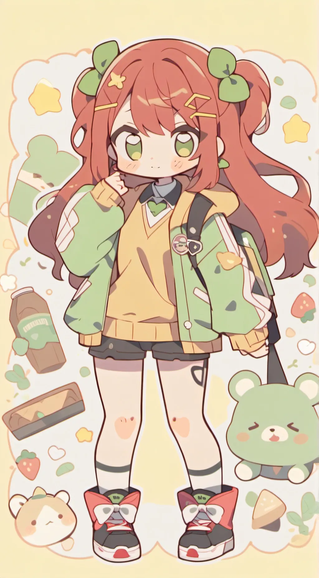 ai character: Ruby background