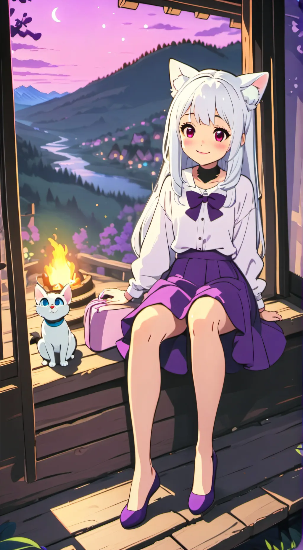 ai character: Amy background