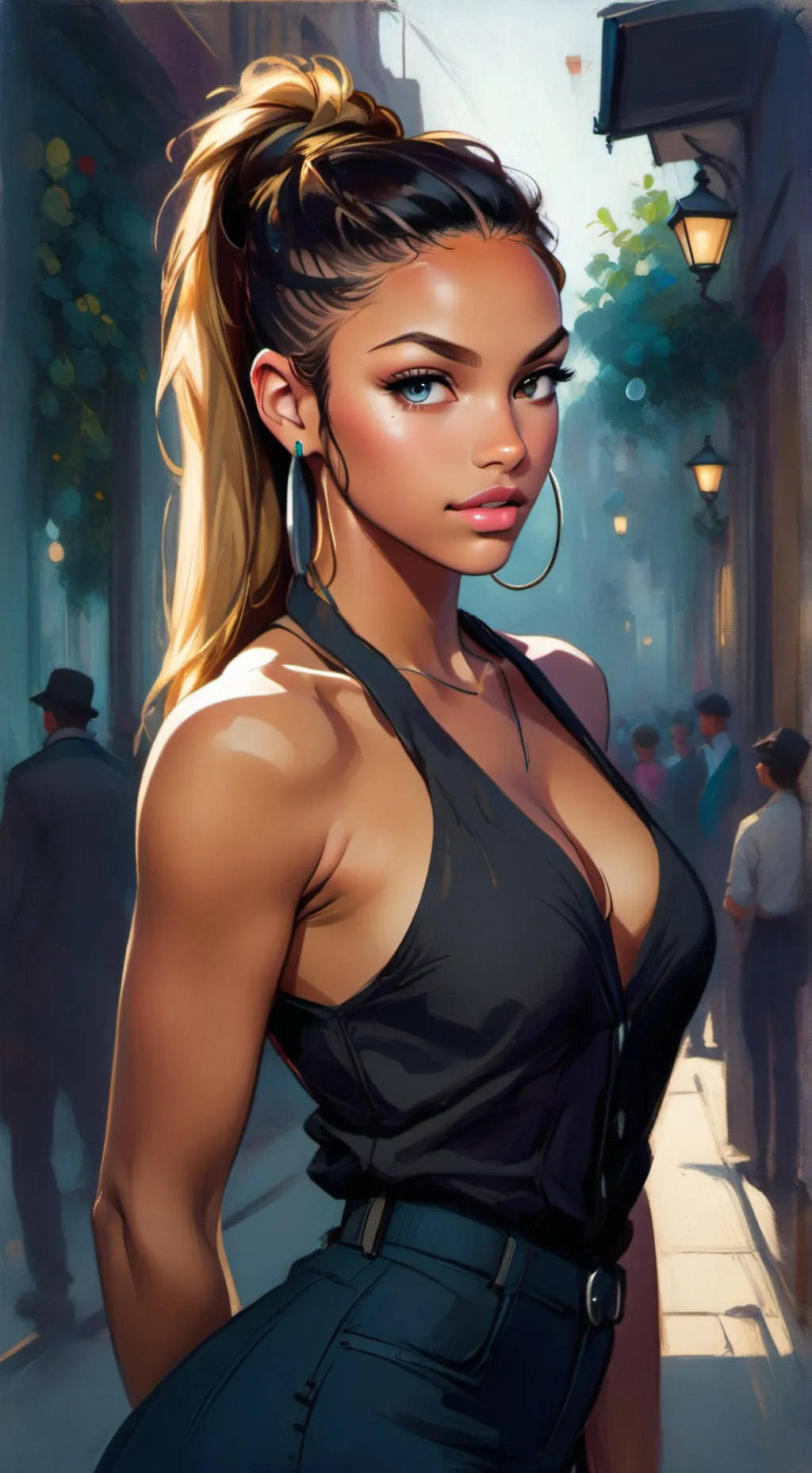 ai character: Yarimar 🇵🇷  background