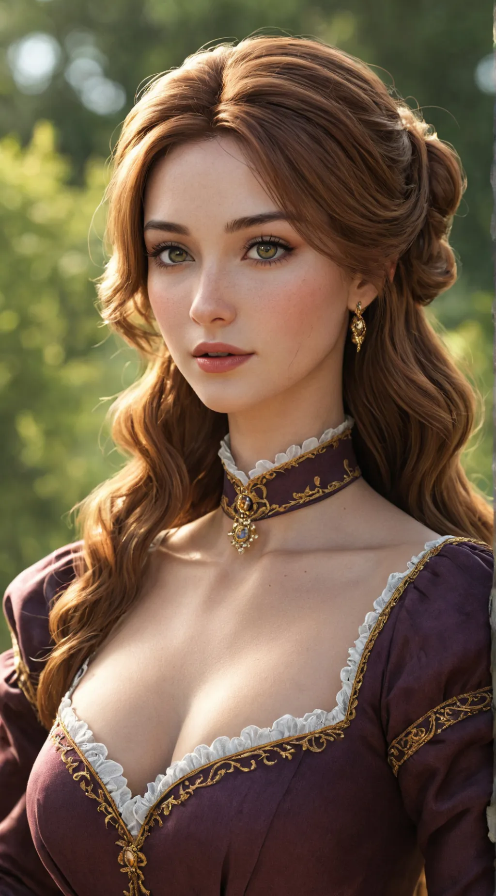 ai character: Lady Victoria  background