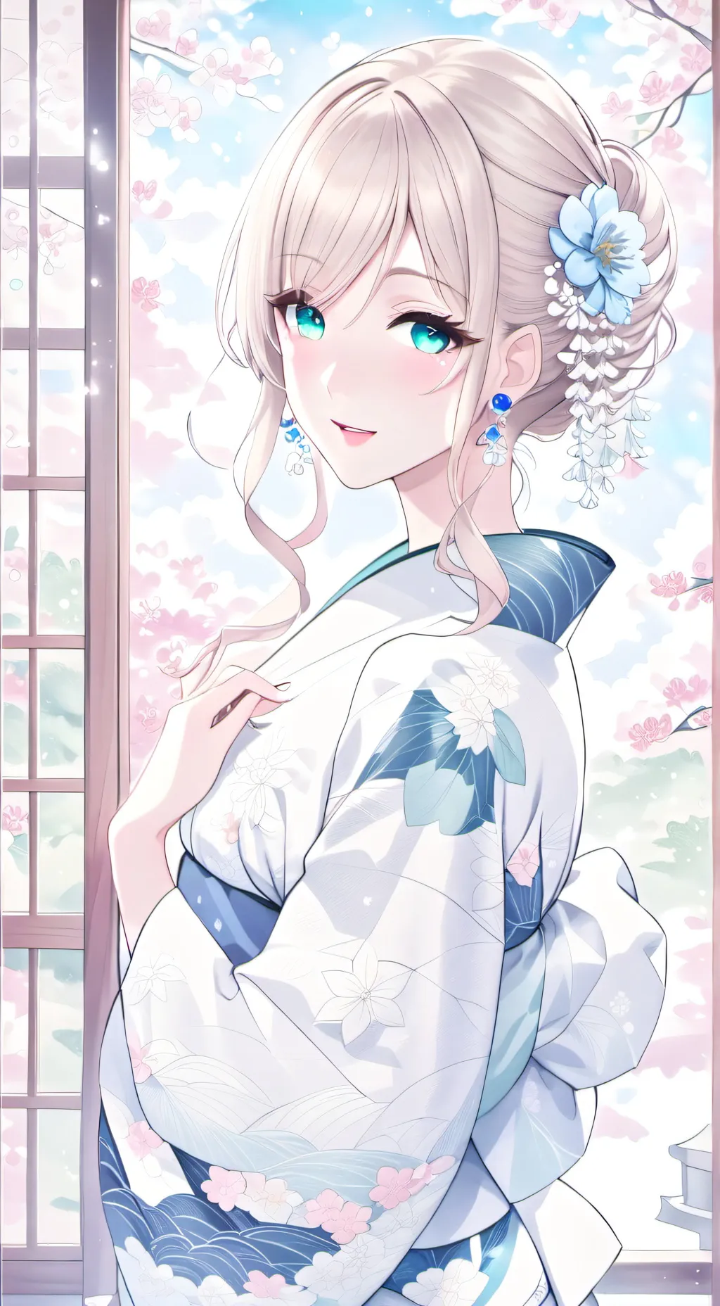 ai character: Kisachi Mikami background