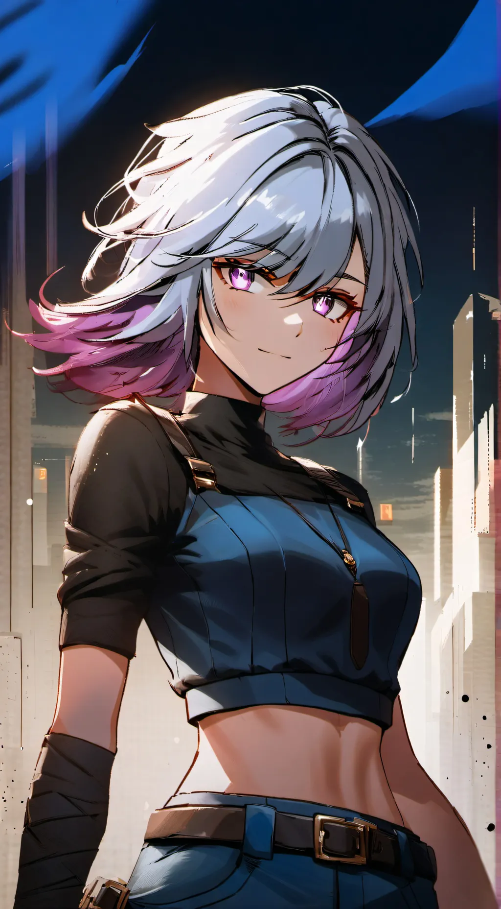 ai character: Xyra background