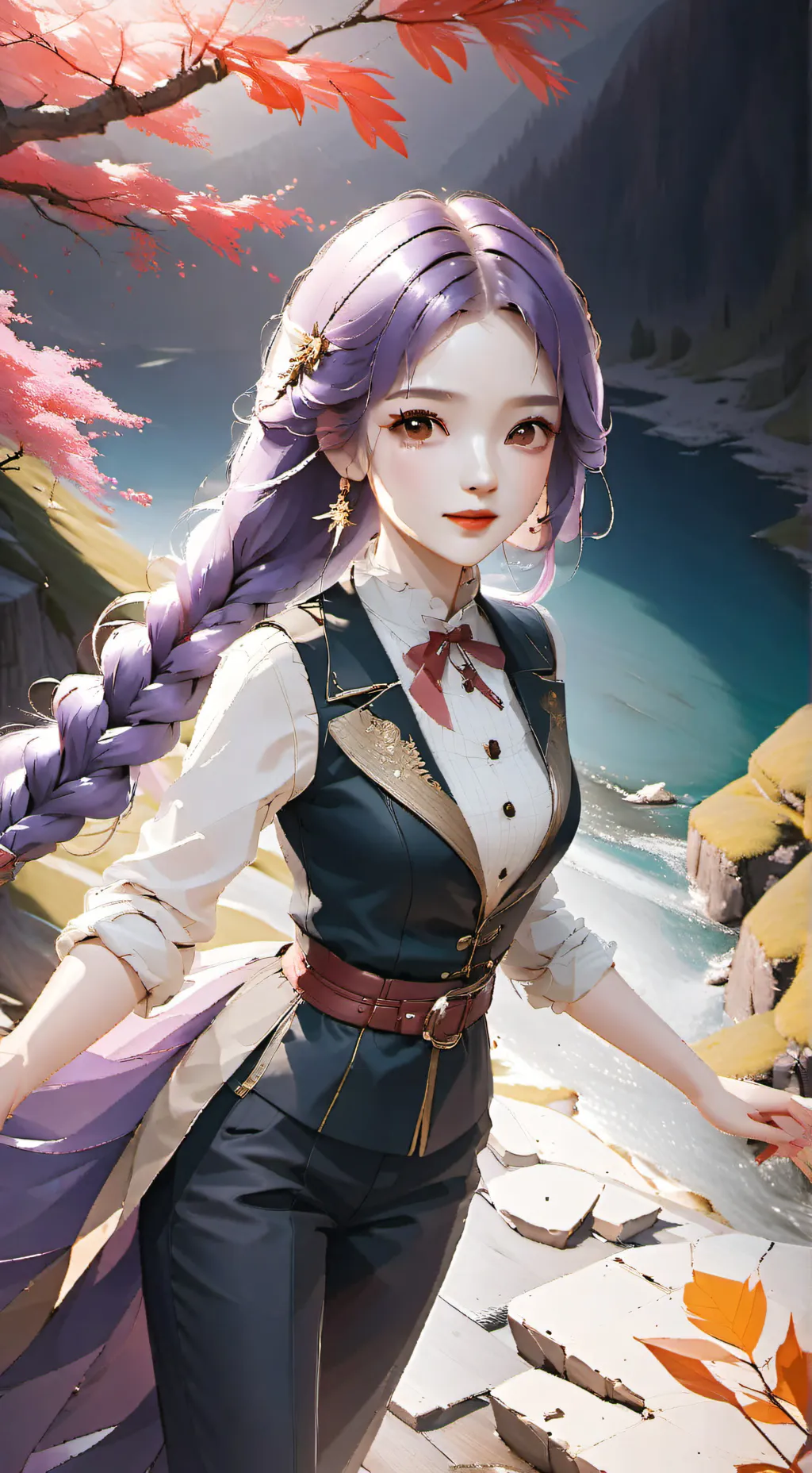 ai character: Rujinu  background