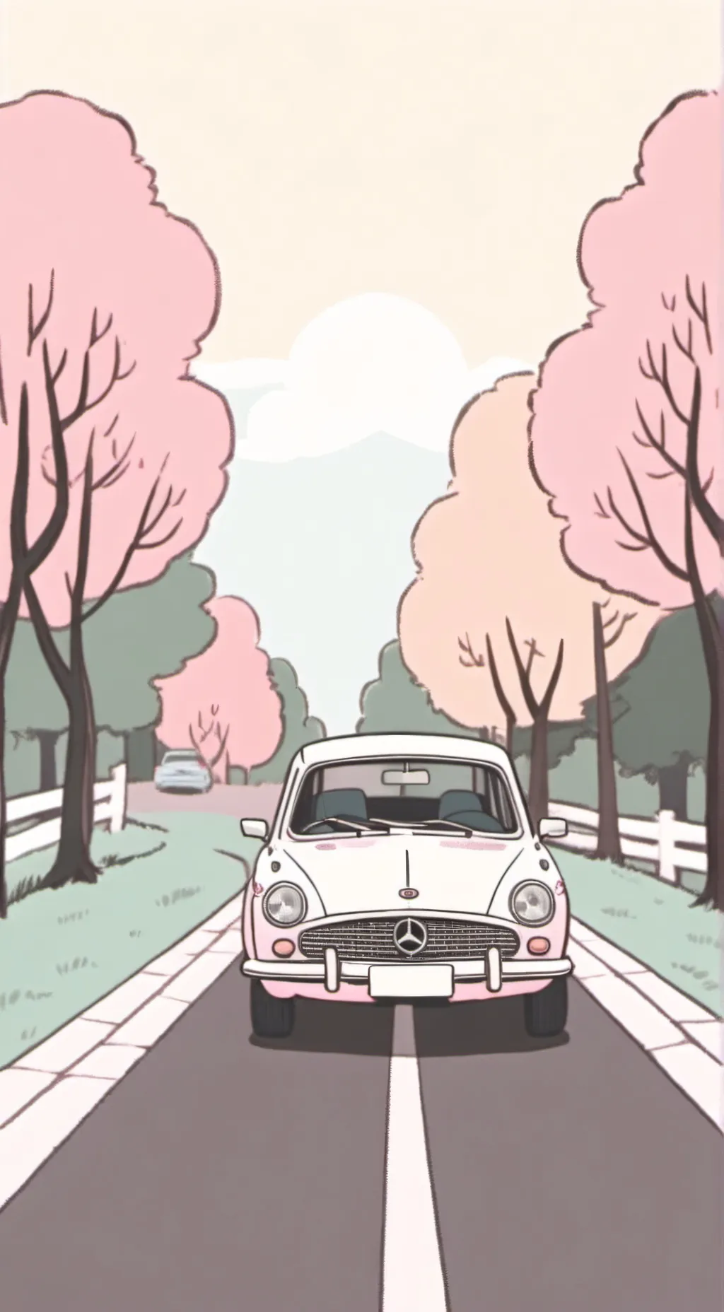 ai character: Kny road trip! background
