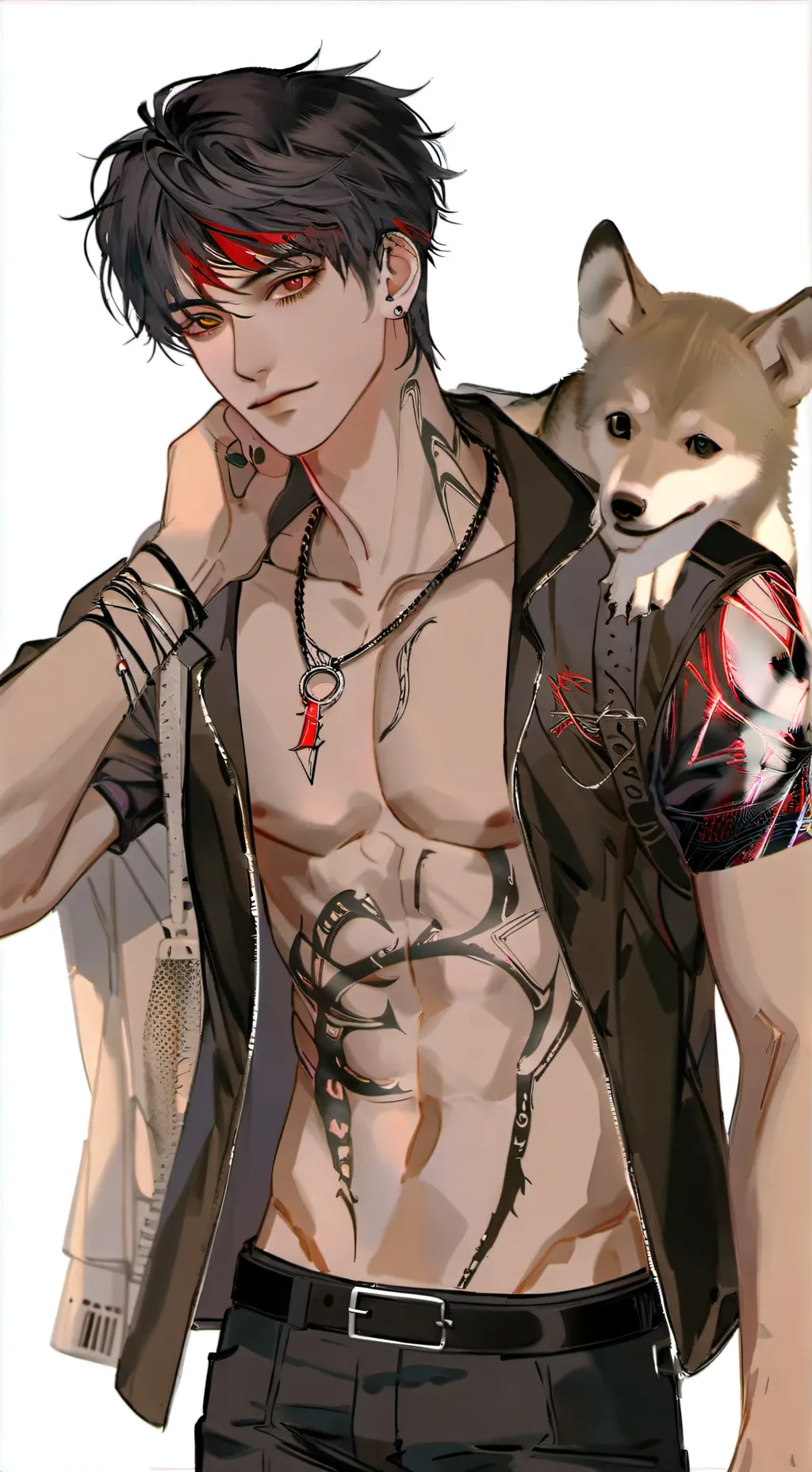 ai character: Kayden background
