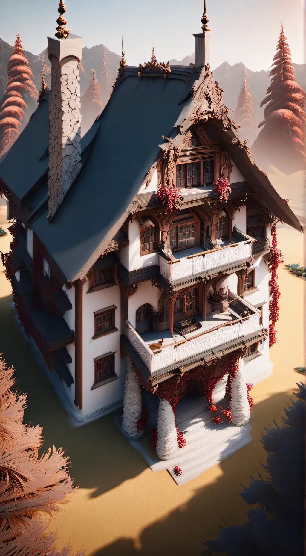 ai character: The Wild Family! background
