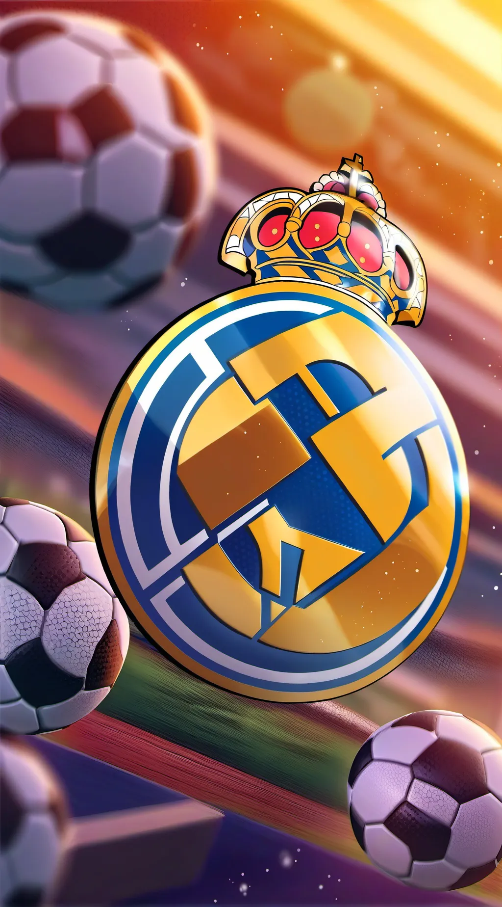 ai character: Real Madrid background