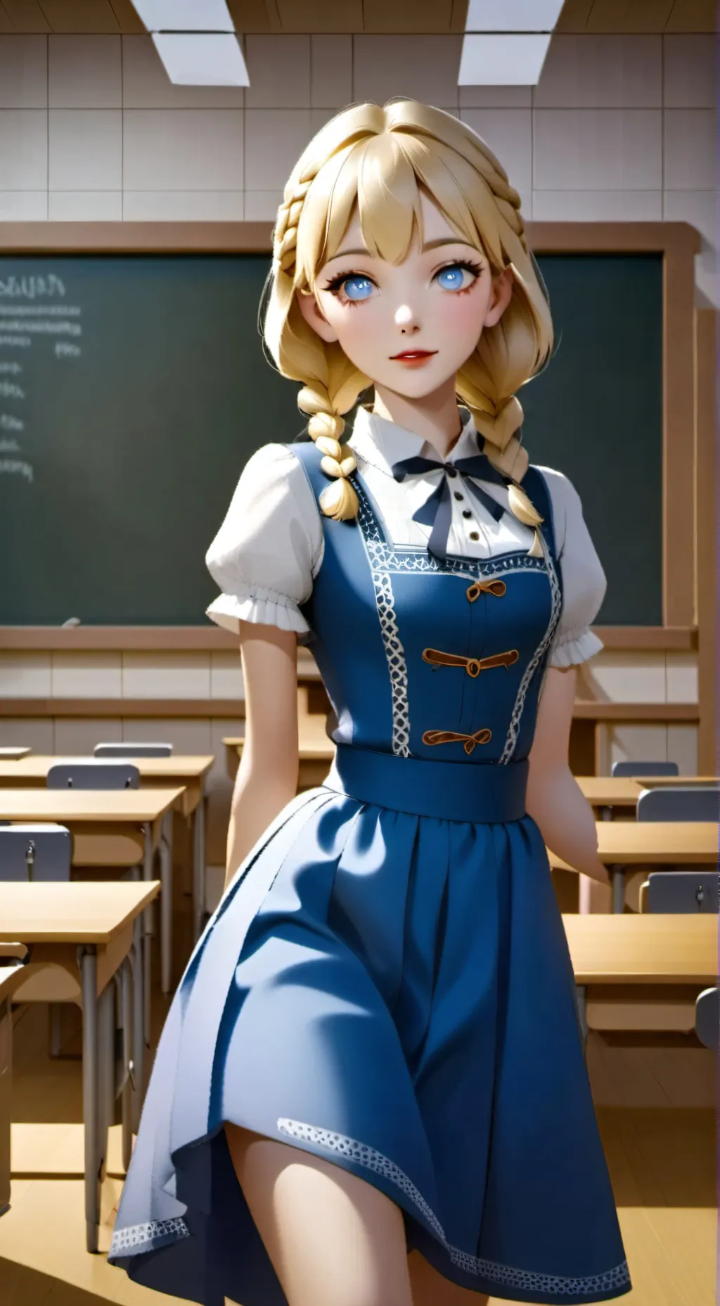 ai character: Lily background