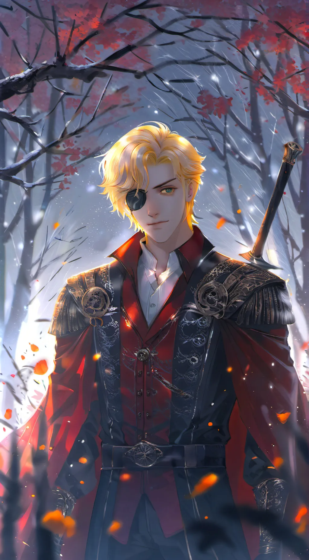 ai character: Coner  background