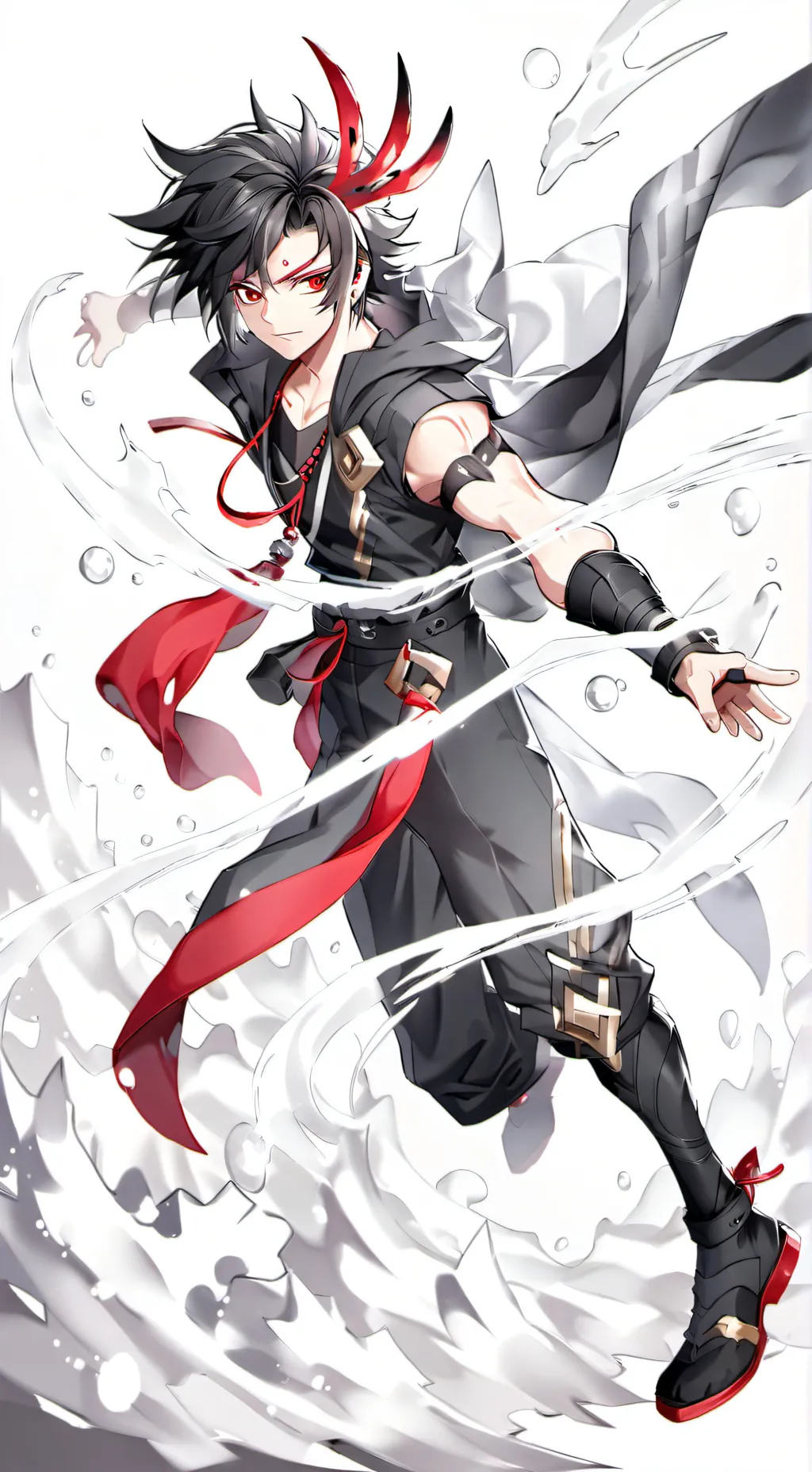 ai character: Robin x multi  background