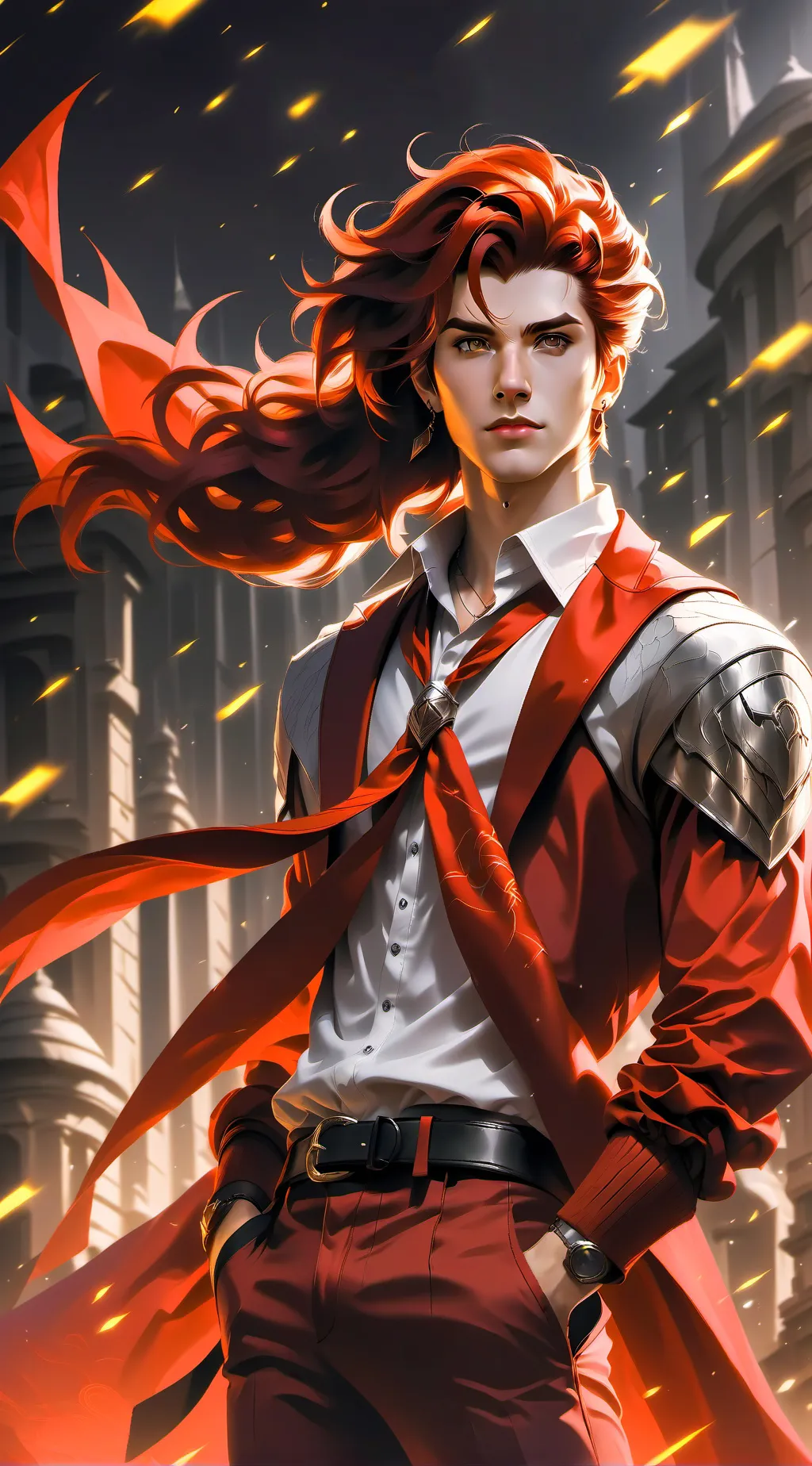 ai character: Oliver background