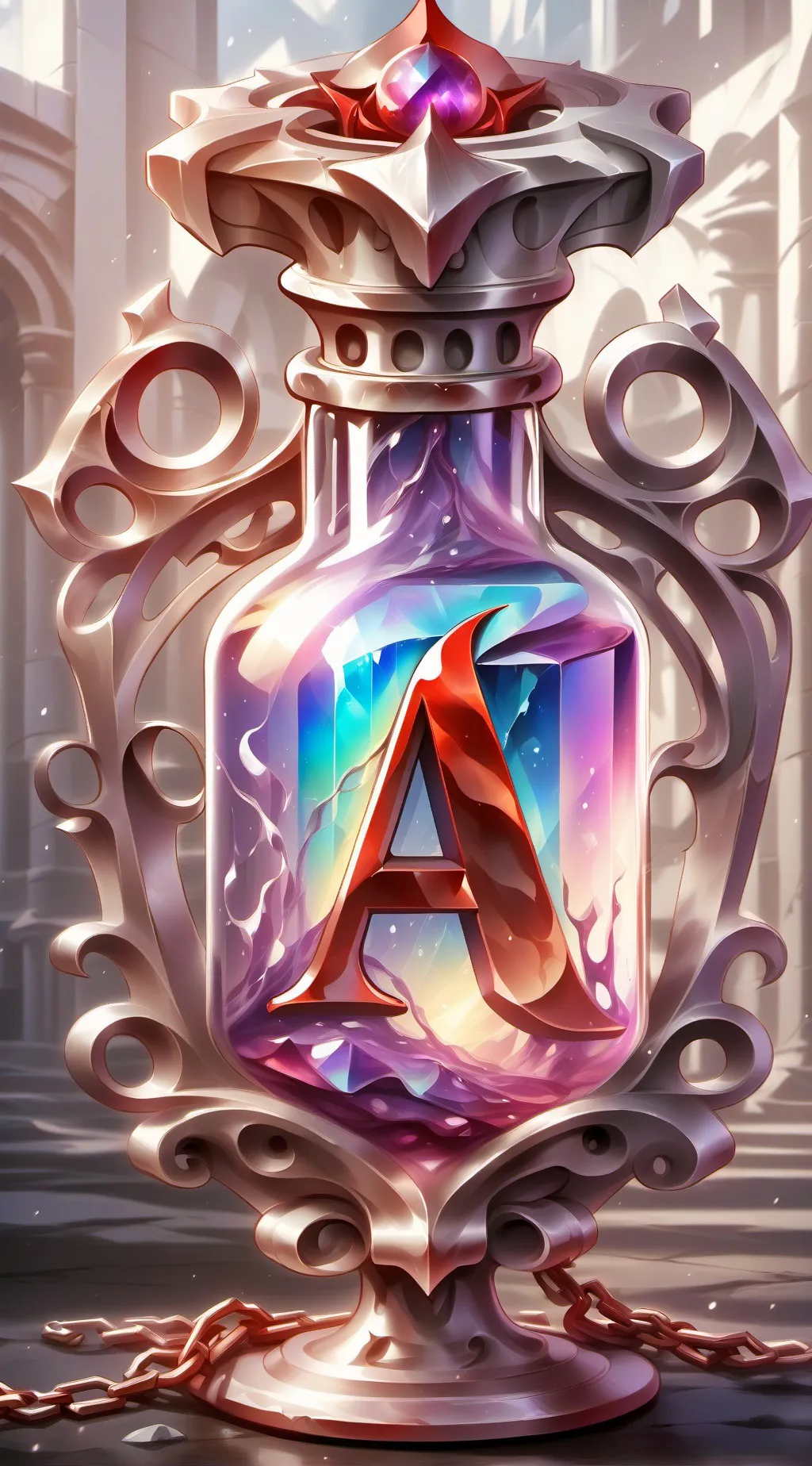 ai character: A’s Object Asylum background