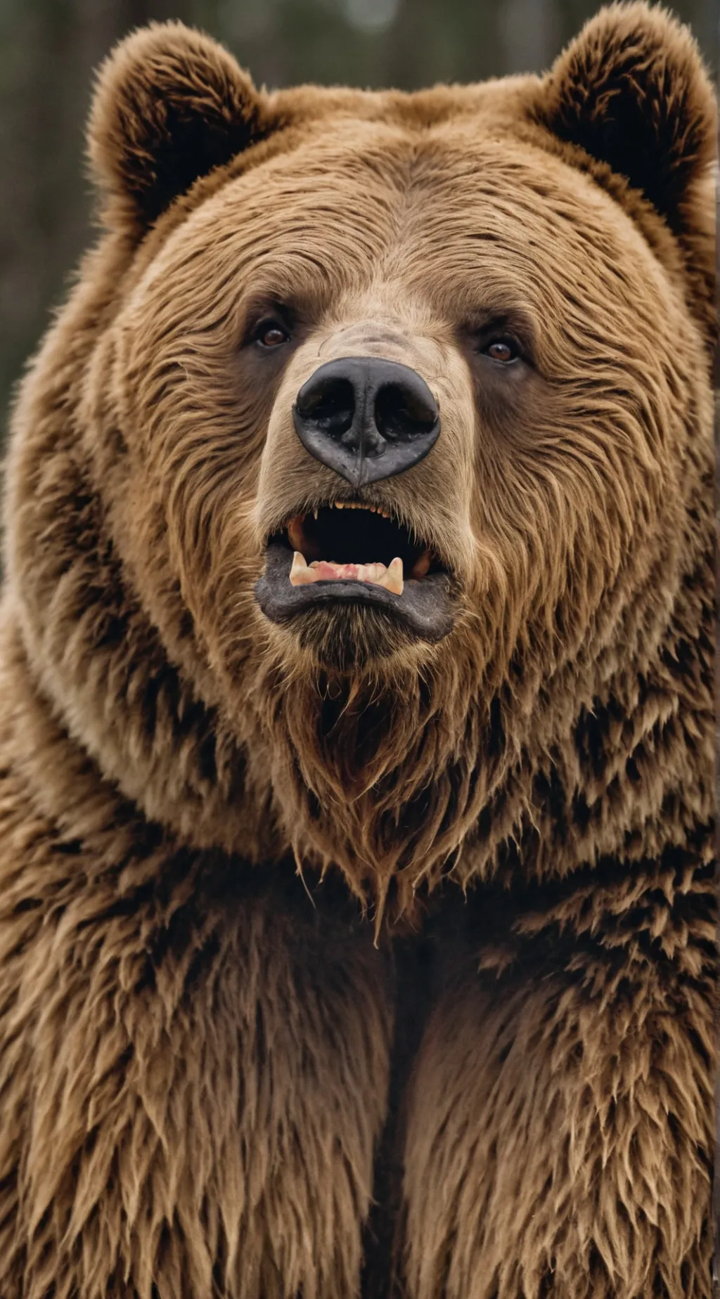 ai character: bear background