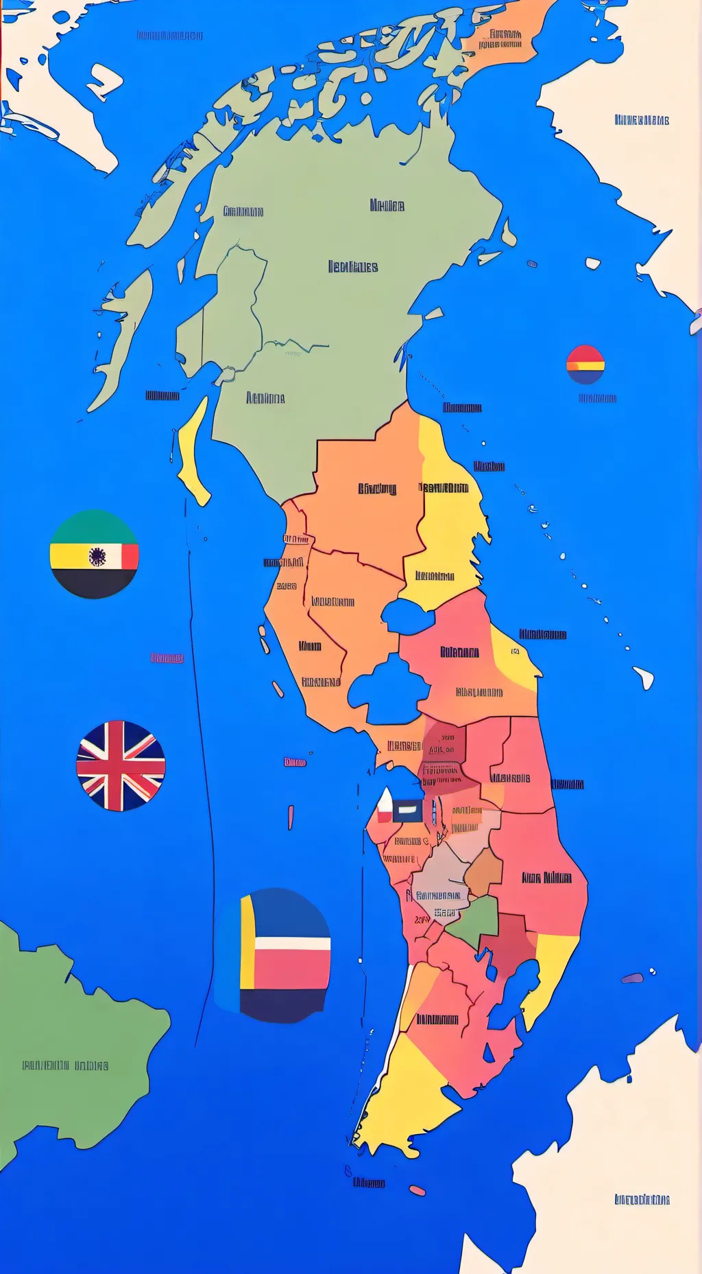 ai character: Drunk countries 3! background