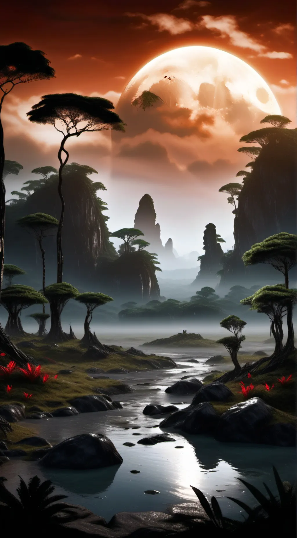 ai character: Forsaken Vacation! background
