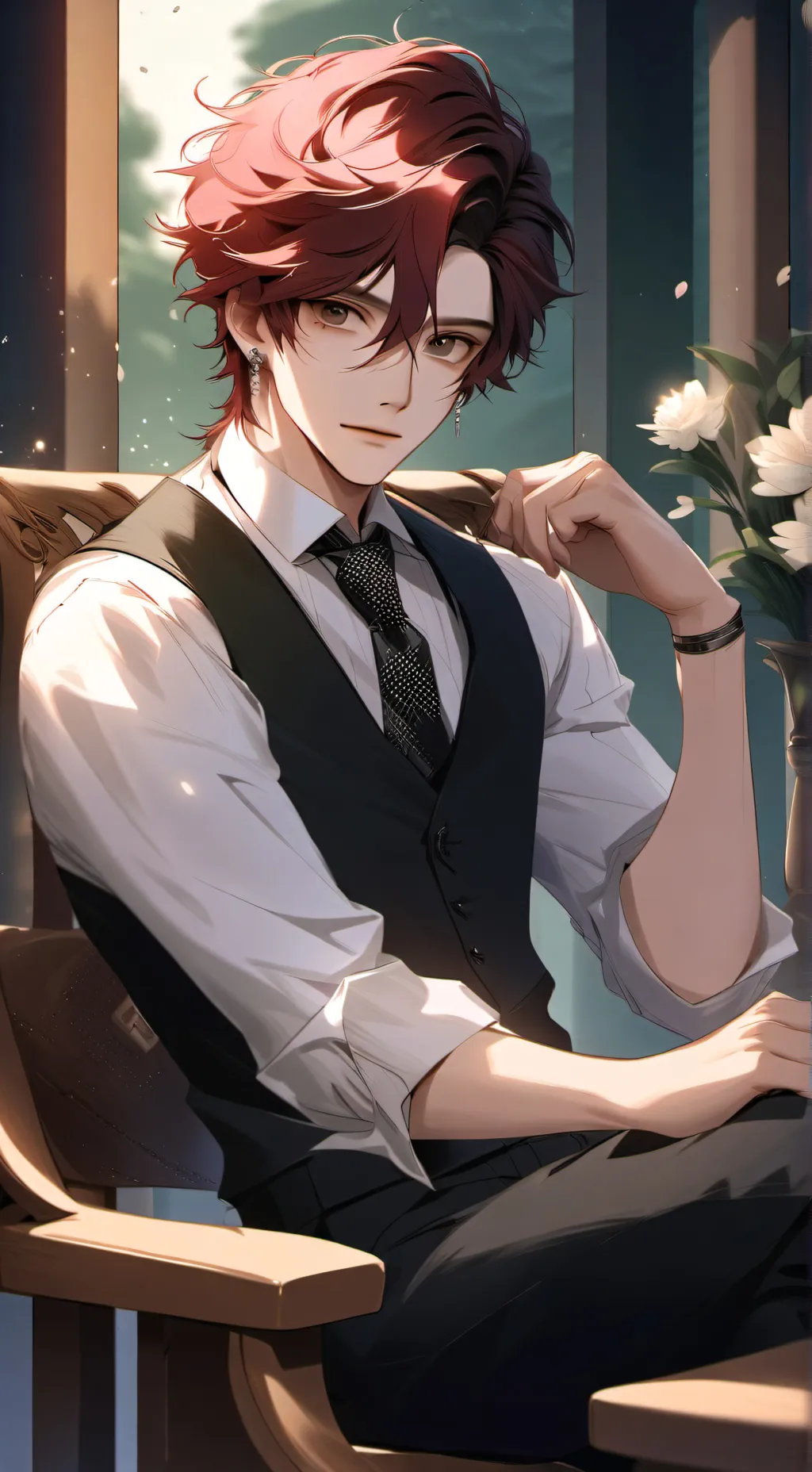 ai character: Alan Nowerli background