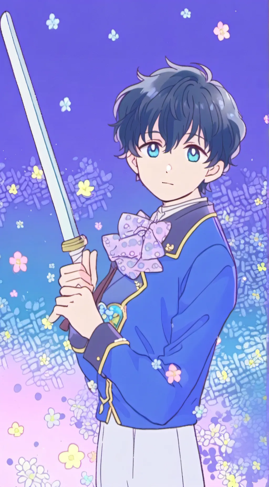 ai character: ★tokito muichir★ background