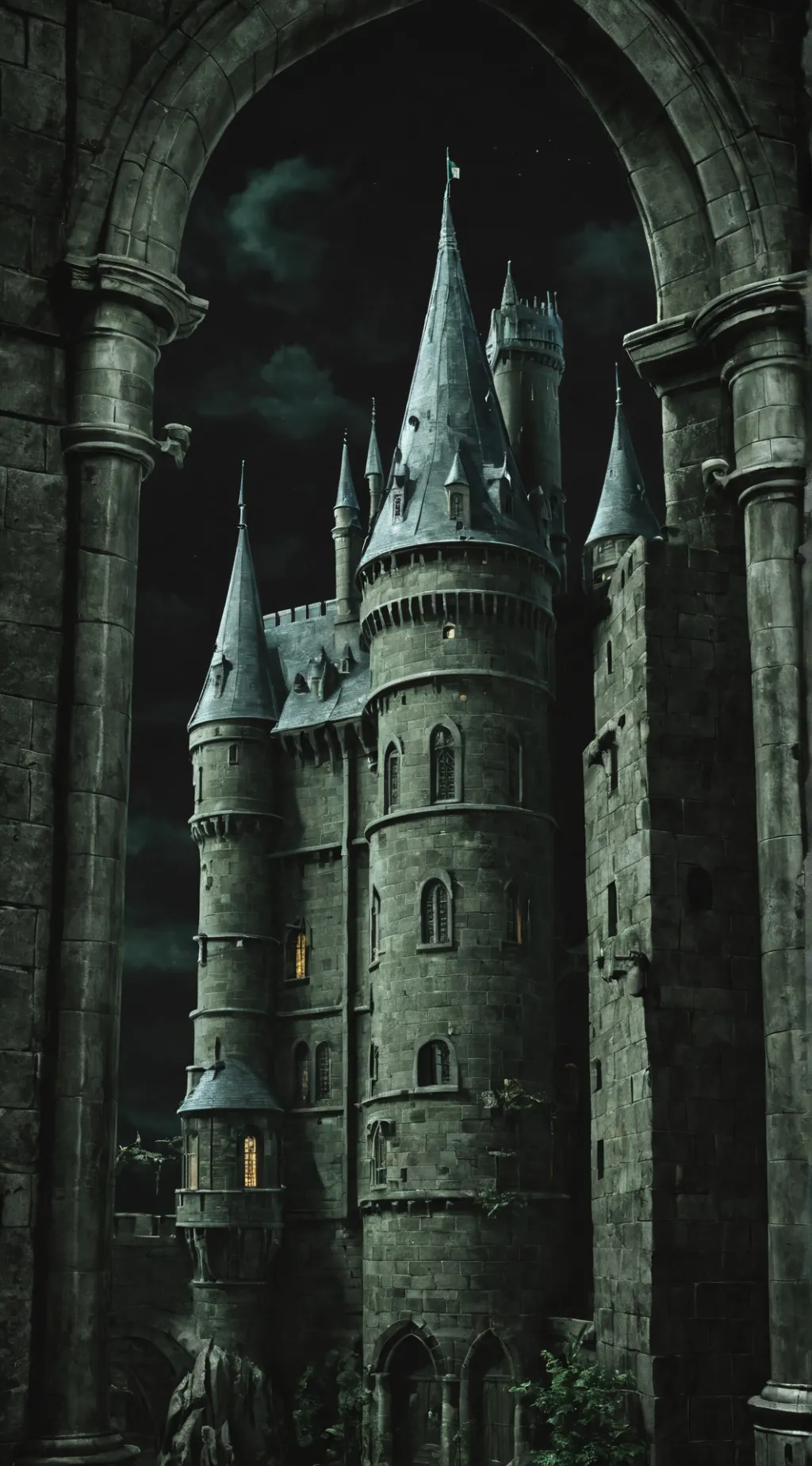ai character: Tom riddle  background