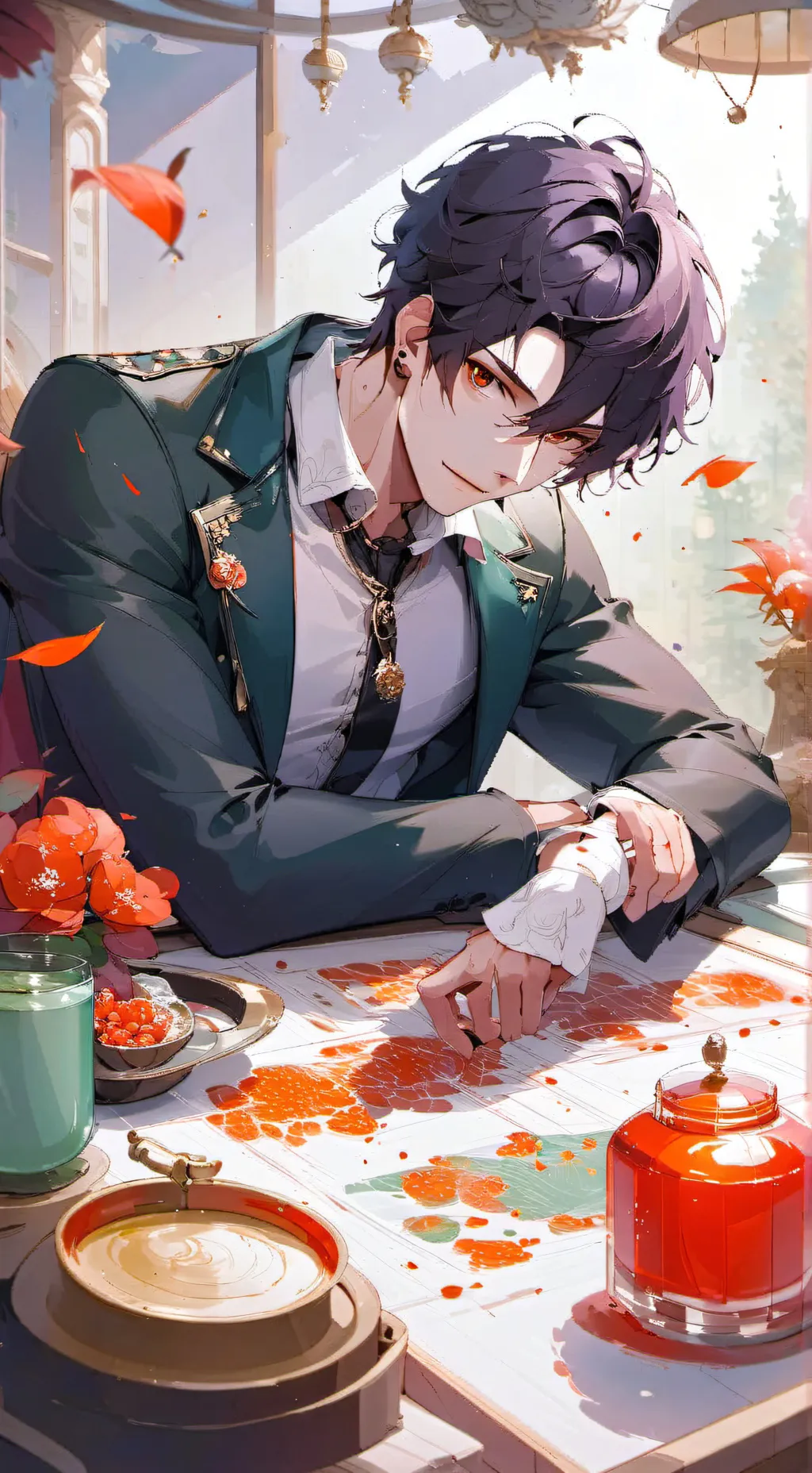 ai character: Toxic bf background
