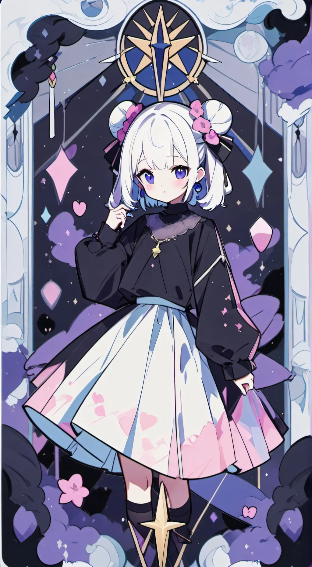 ai character: if 🌎 has power  background