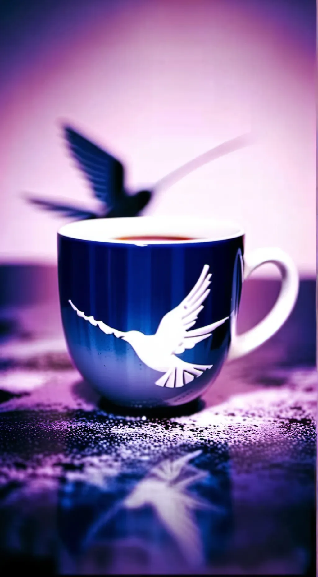 ai character: Mug background