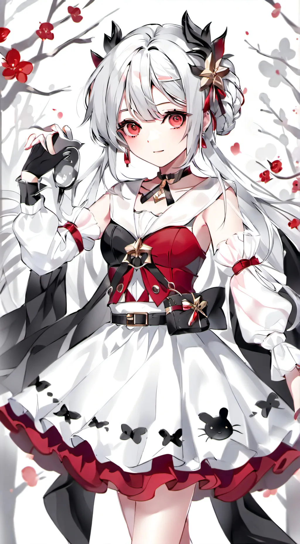 ai character: Real vs fake mom background