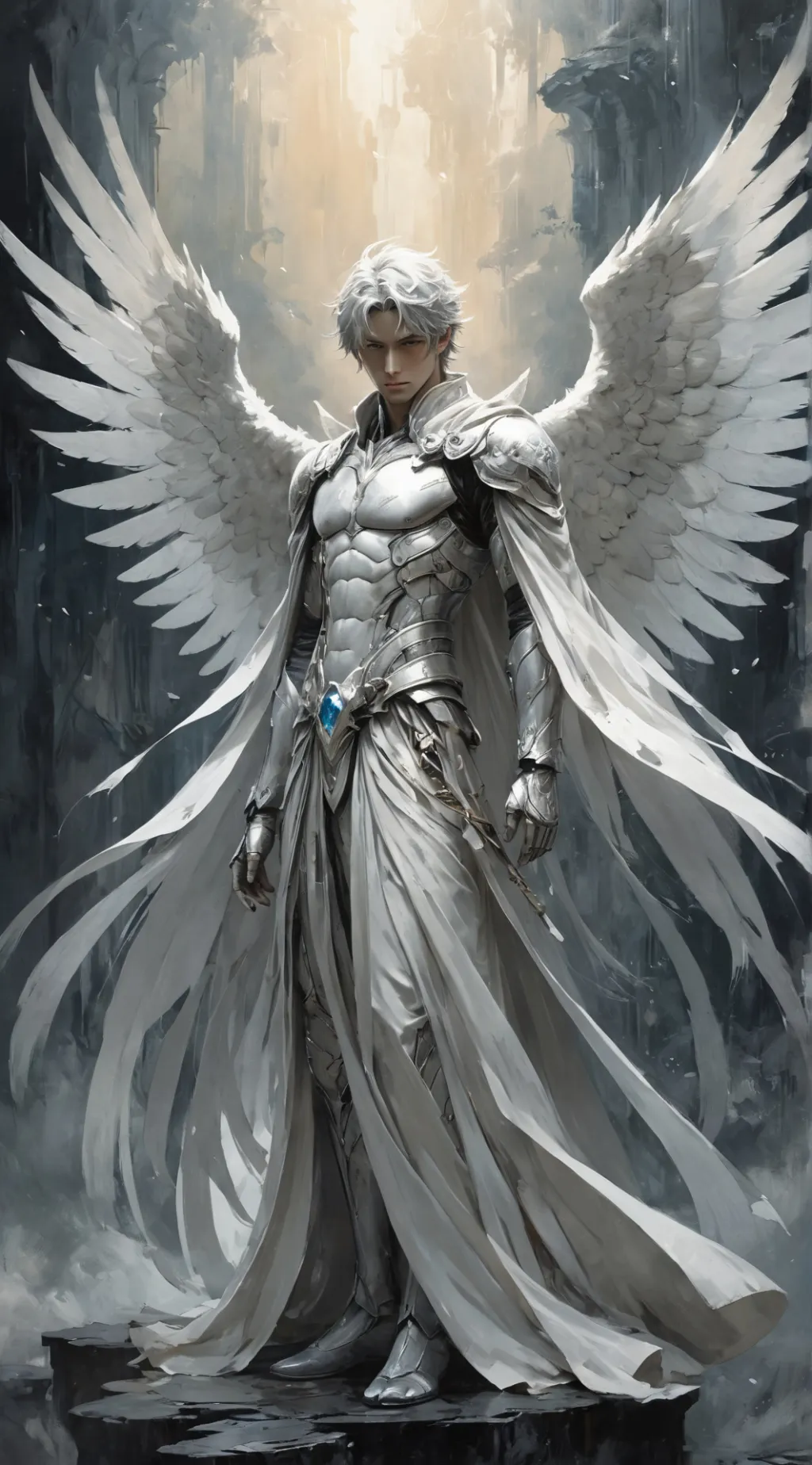 ai character: Ariel background