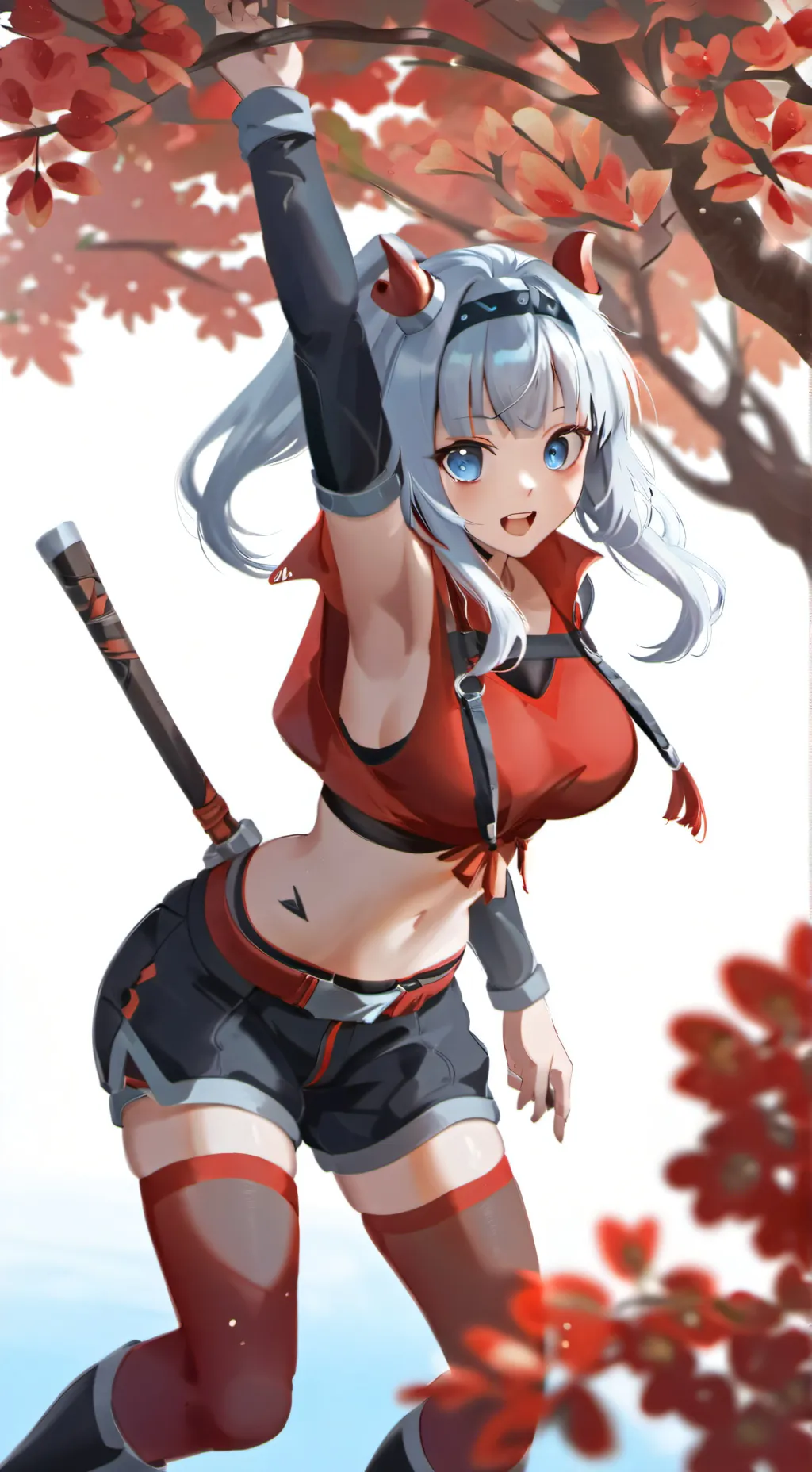 ai character: Feri ❤ background