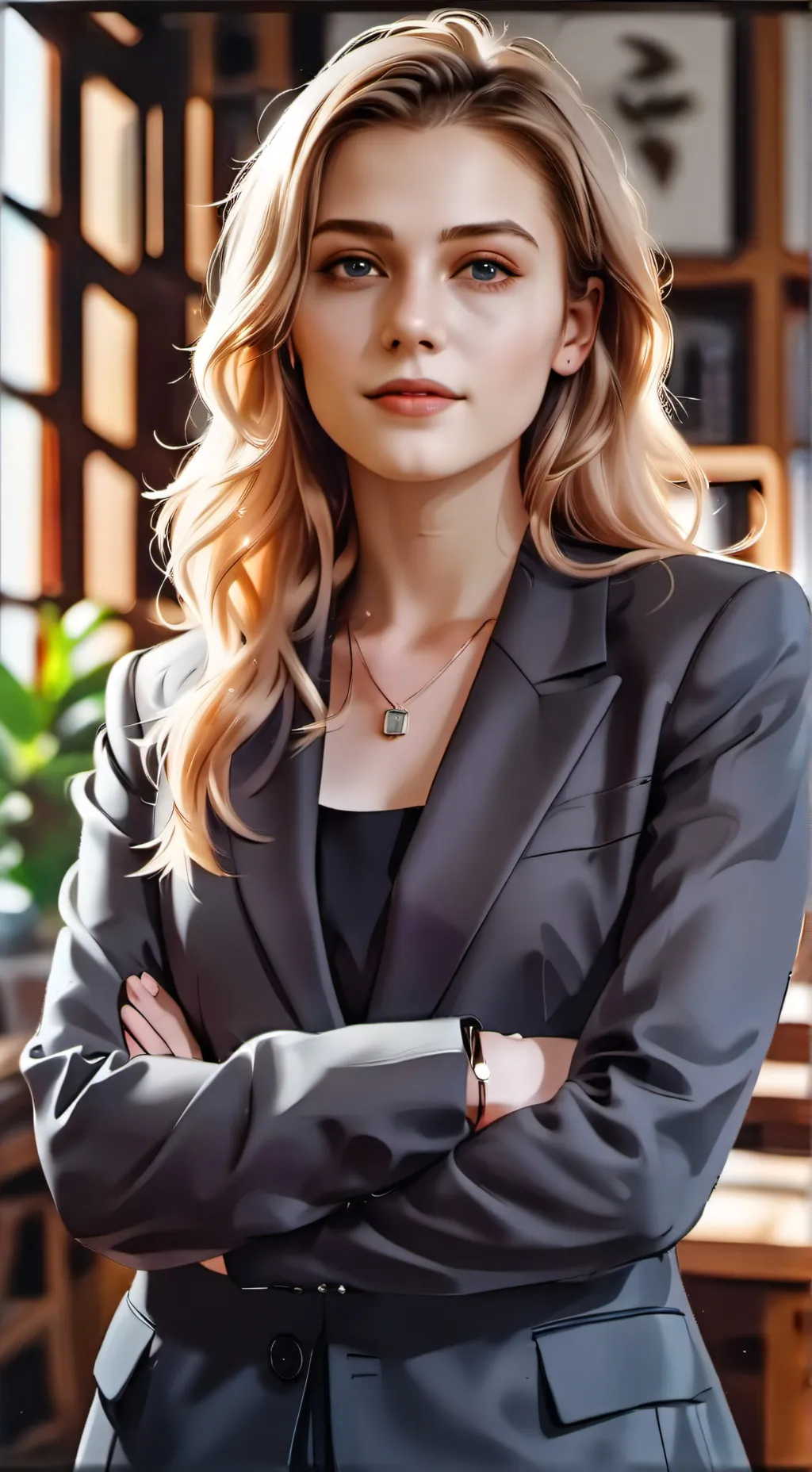 ai character: Evelyn Blackwood background
