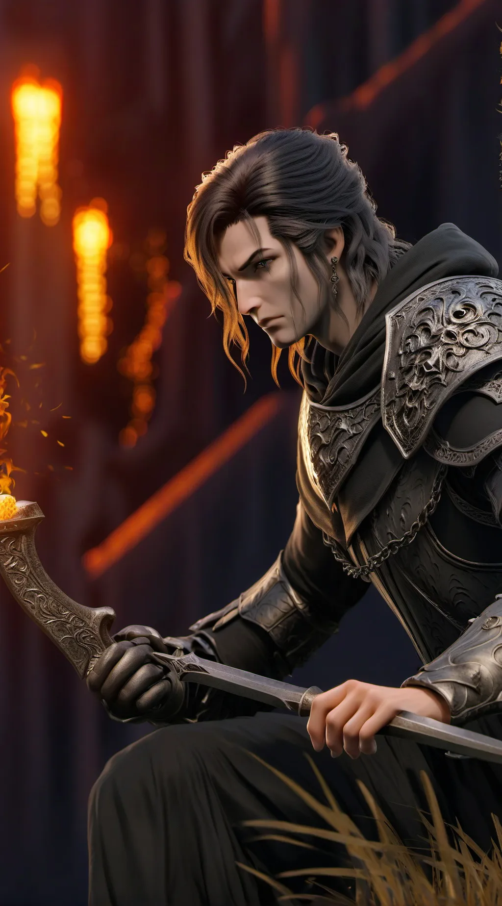 ai character: Lysander Grimhelm background