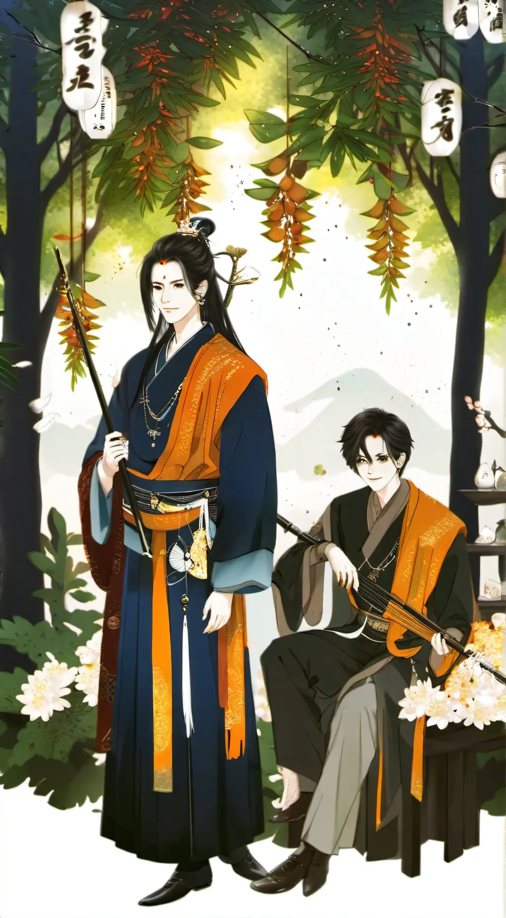 ai character: kny rejected  background