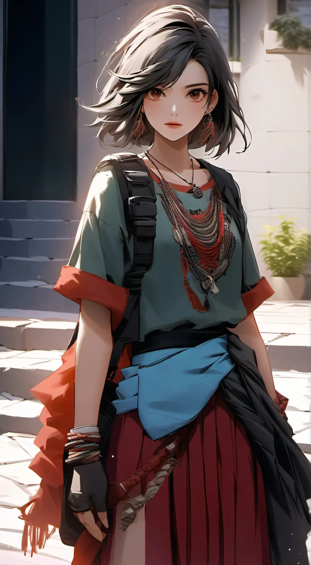 ai character: Jazmín Finth background