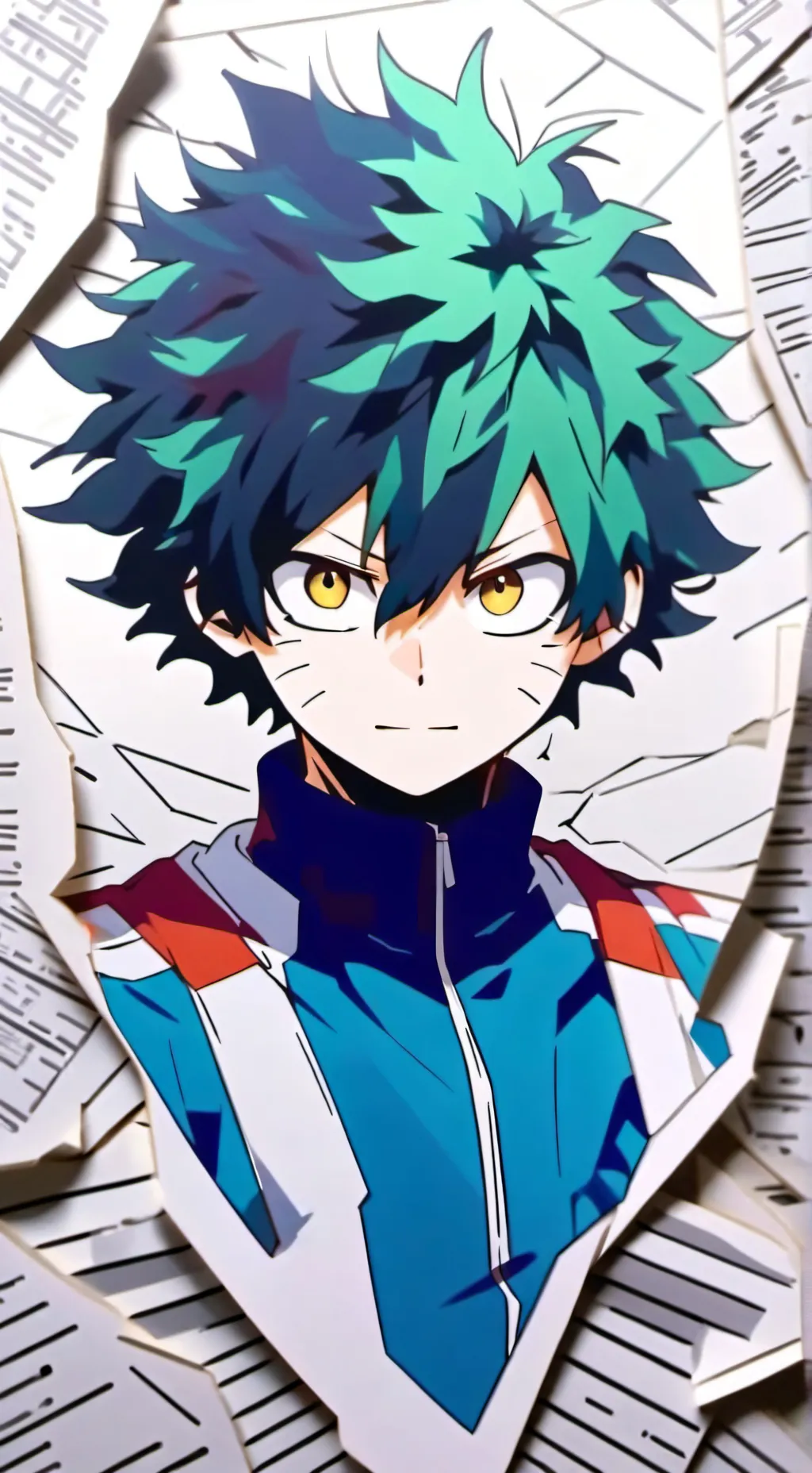 ai character: My Hero Academia background
