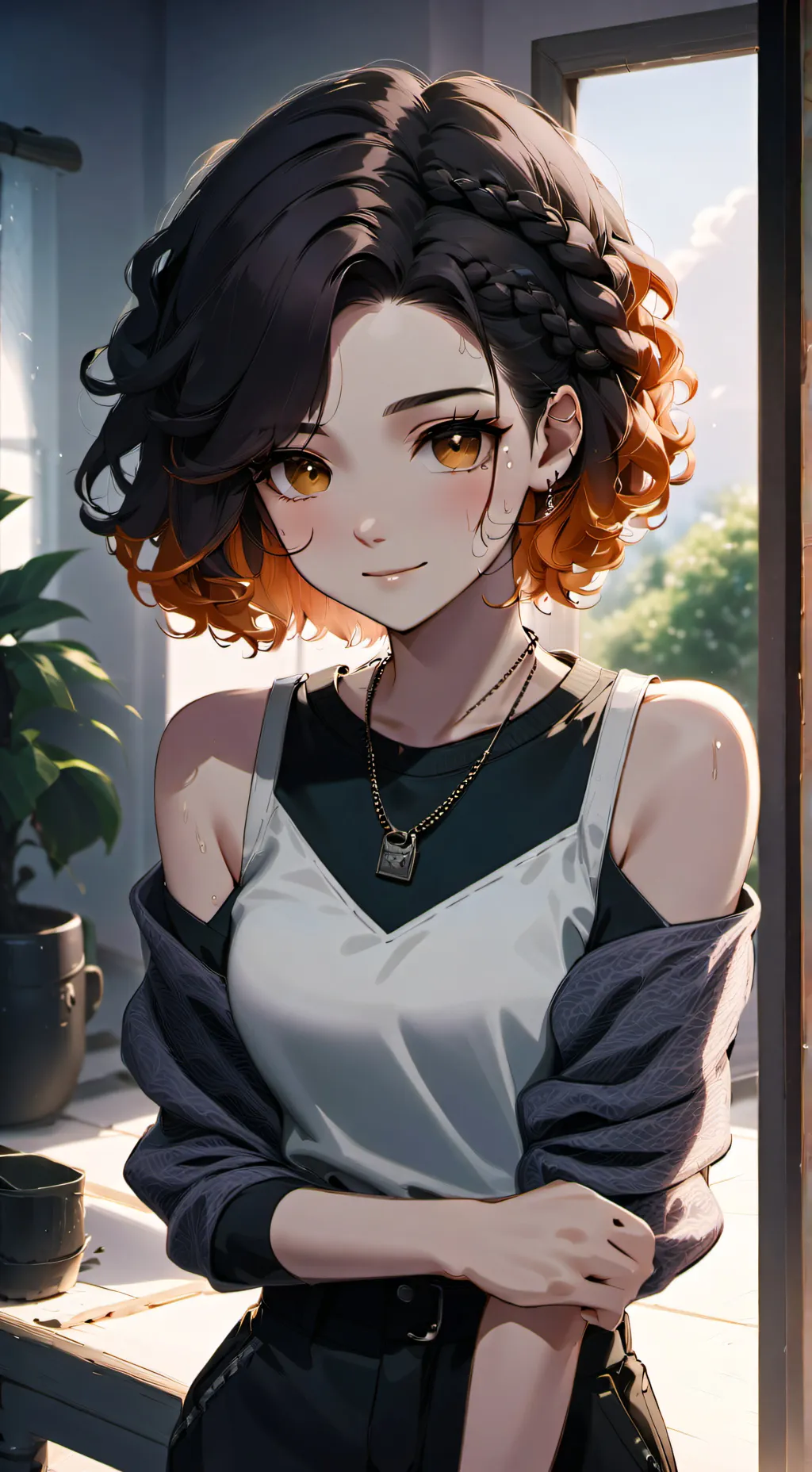 ai character: Max background
