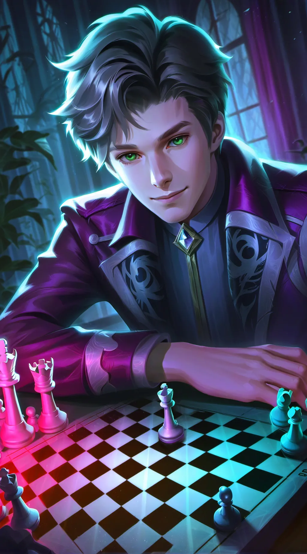 ai character: Ethan background