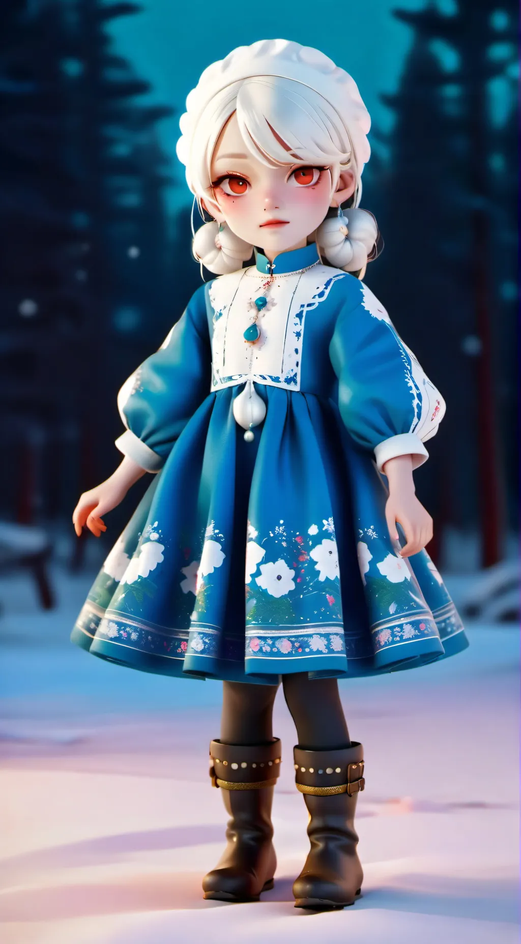 ai character: Nadia  background